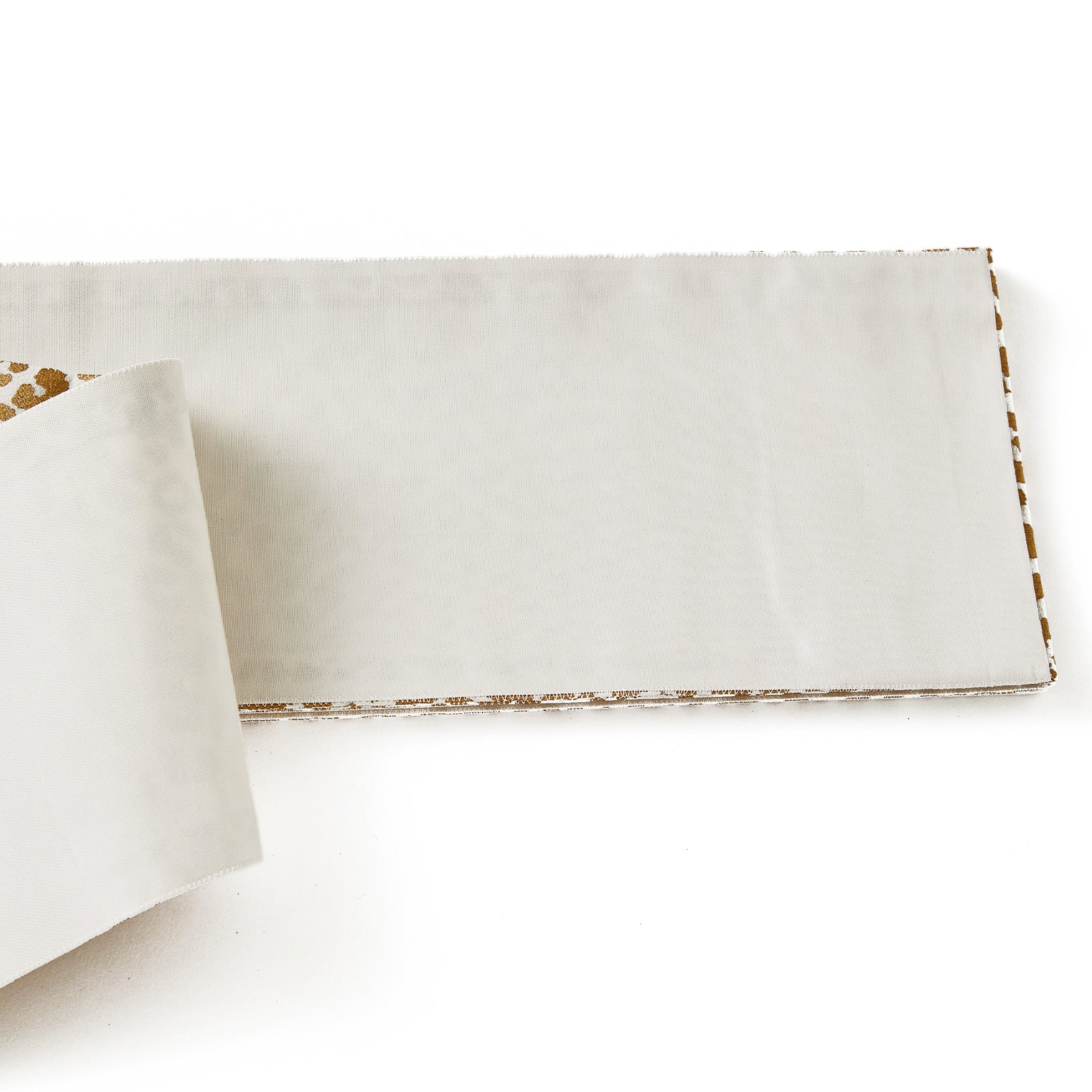 Leopard Gold (KAPUKI x Ume) : Pure Silk | Gold Paint | Edo Komon