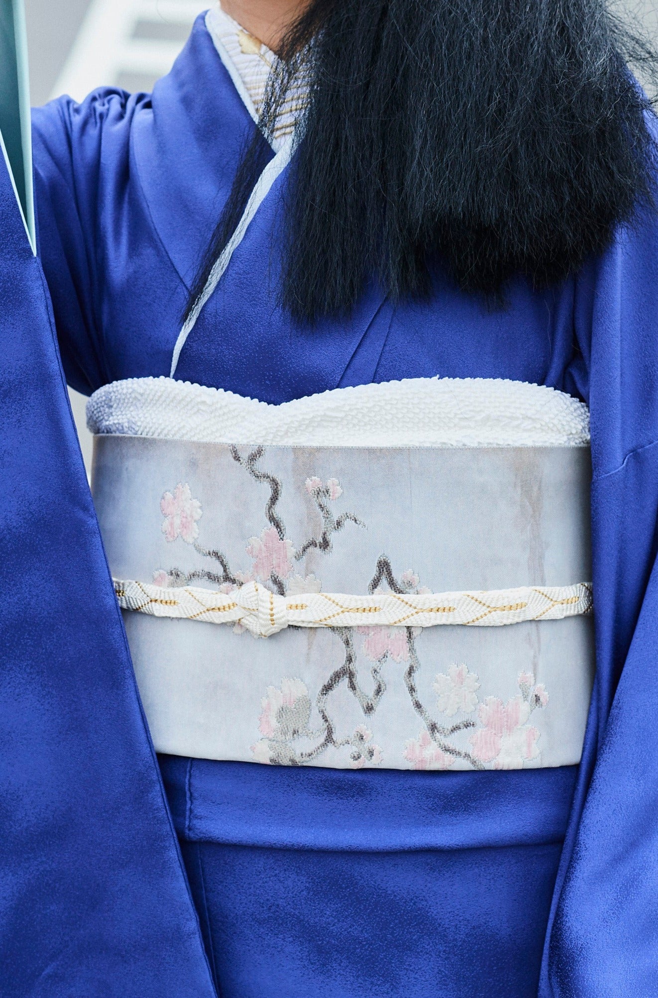 袋帯|染衣桜|誉田屋源兵衛|正絹|銀箔|お仕立て代込み