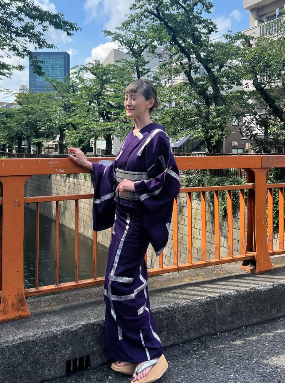 帯ベルト|銀畳格子|+20cm|KAPUKI