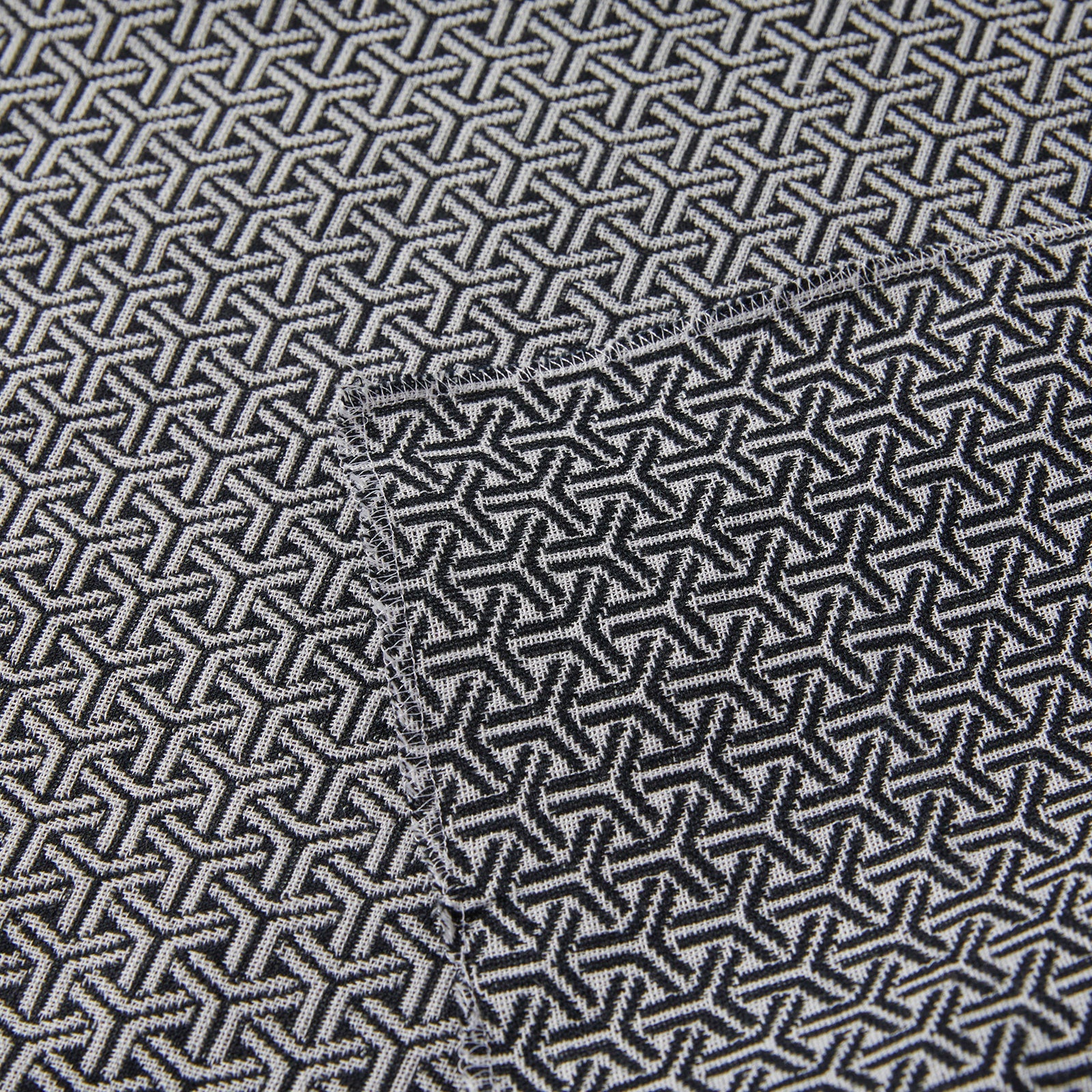 Bishamon tortoise shell monotone: rice weave small pattern | cotton | kimono | single robe