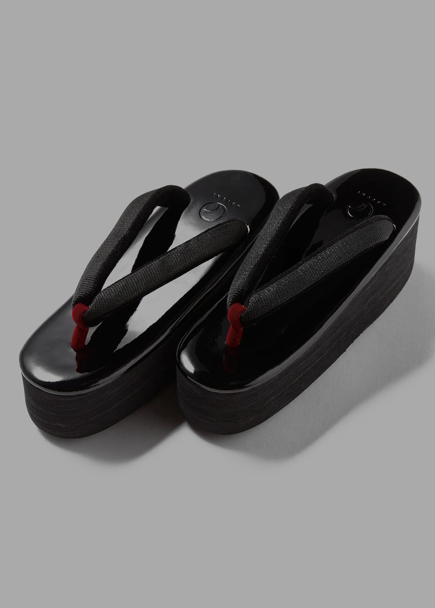 Thick-soled sandals, black (Hishiya x KAPUKI): Karen Blosso | Sandals