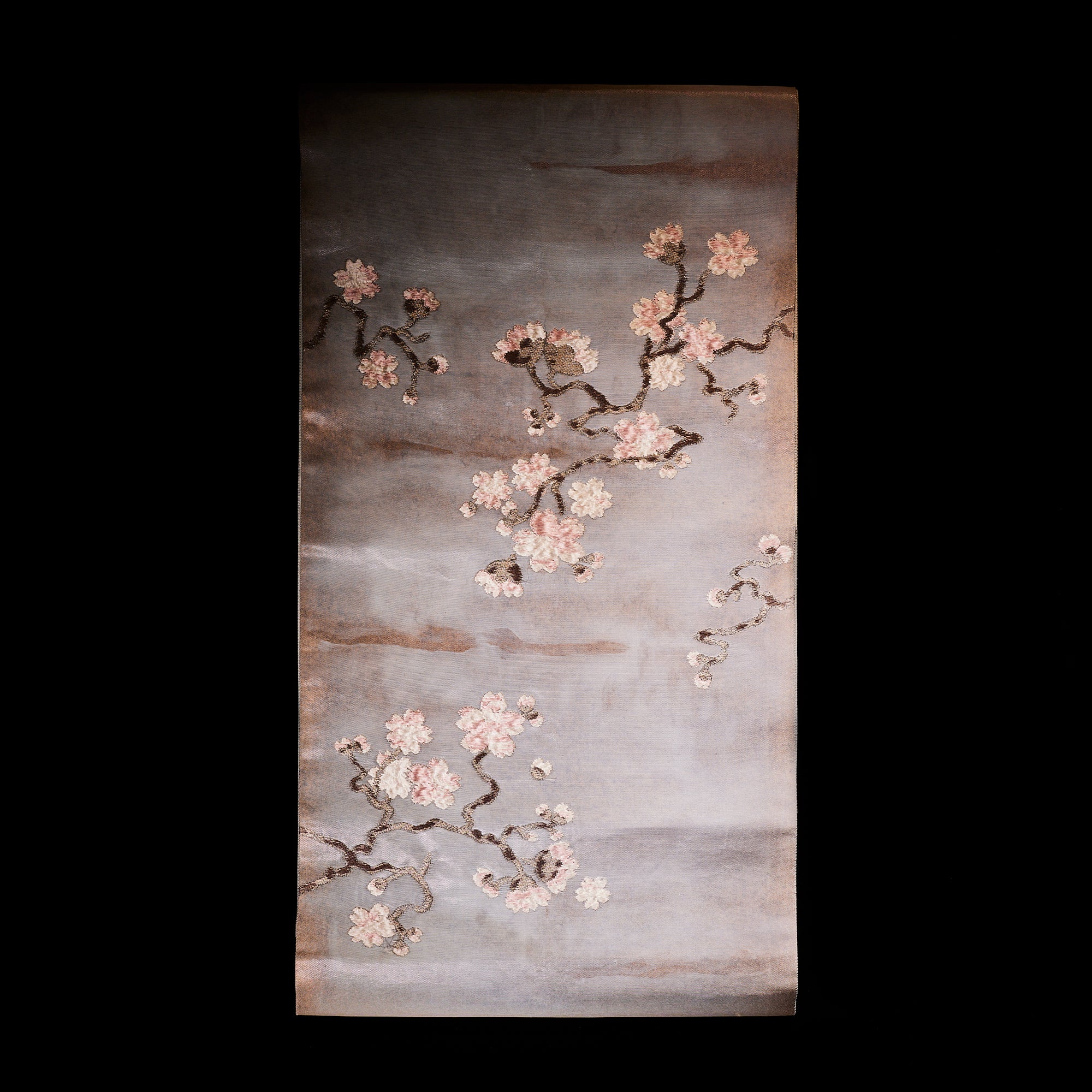 袋帯|染衣桜|誉田屋源兵衛|正絹|銀箔|お仕立て代込み