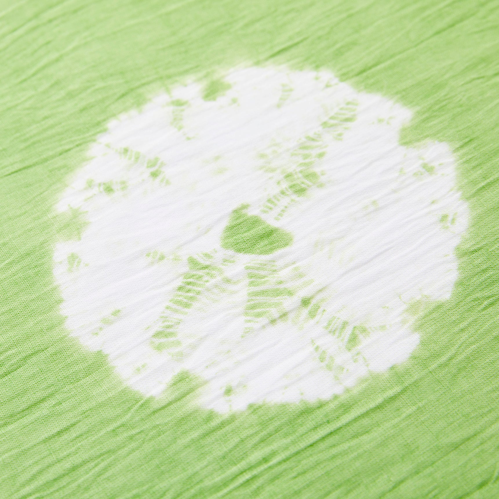雪輪 緑（藤井絞り）：浴衣