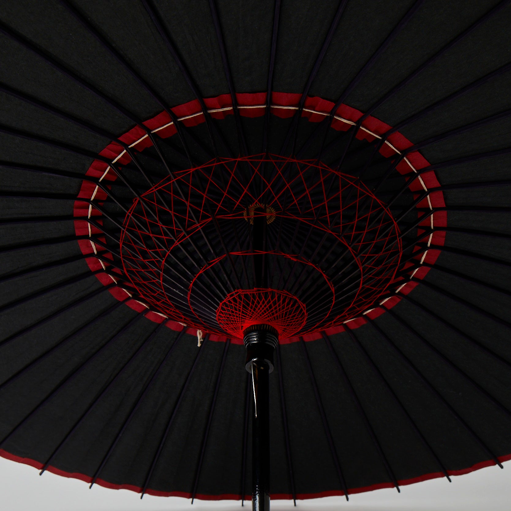 Red eaves: parasol | Tsugi pattern | Japanese paper
