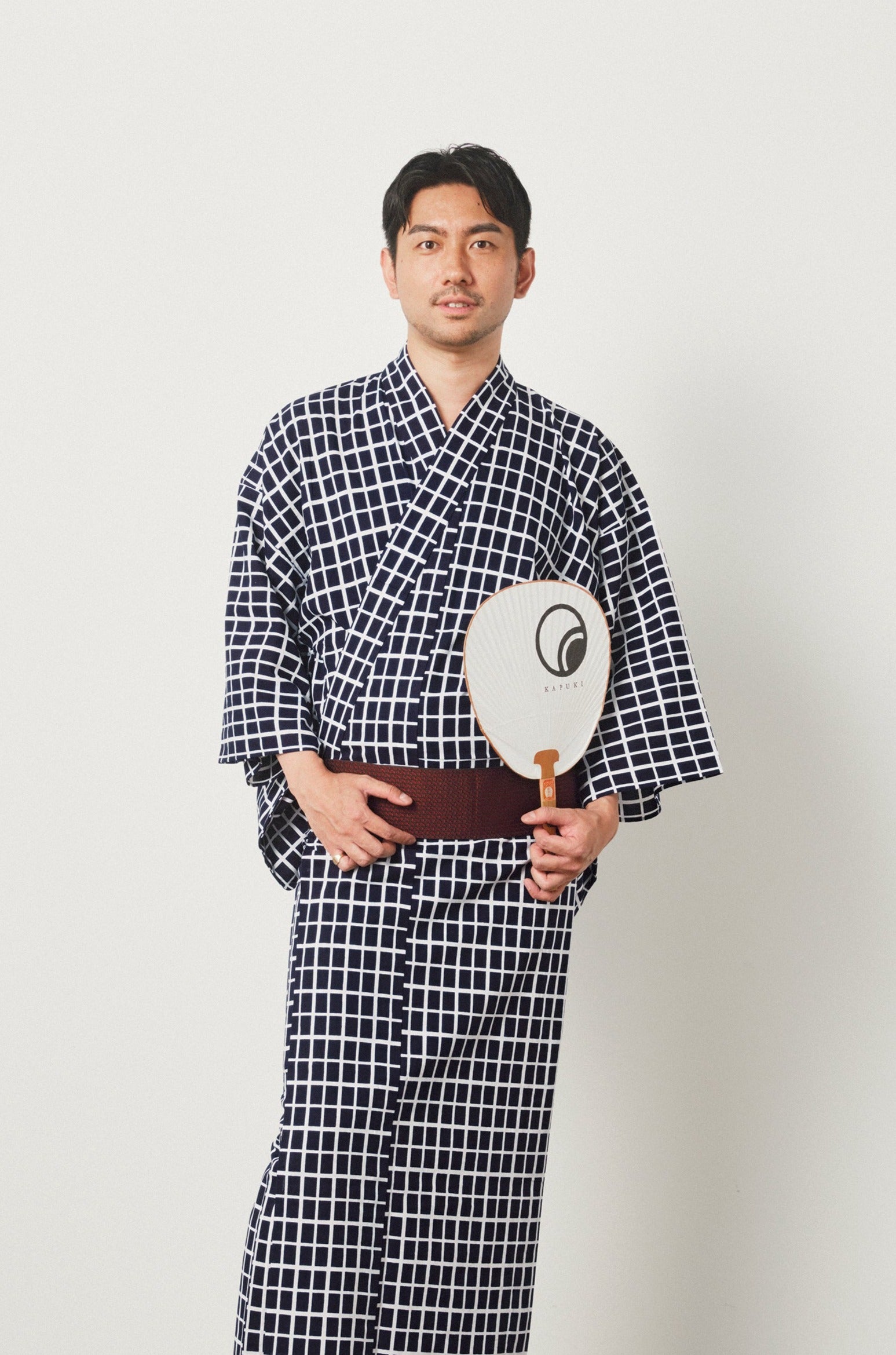 Check pattern (Chikusen): Yukata