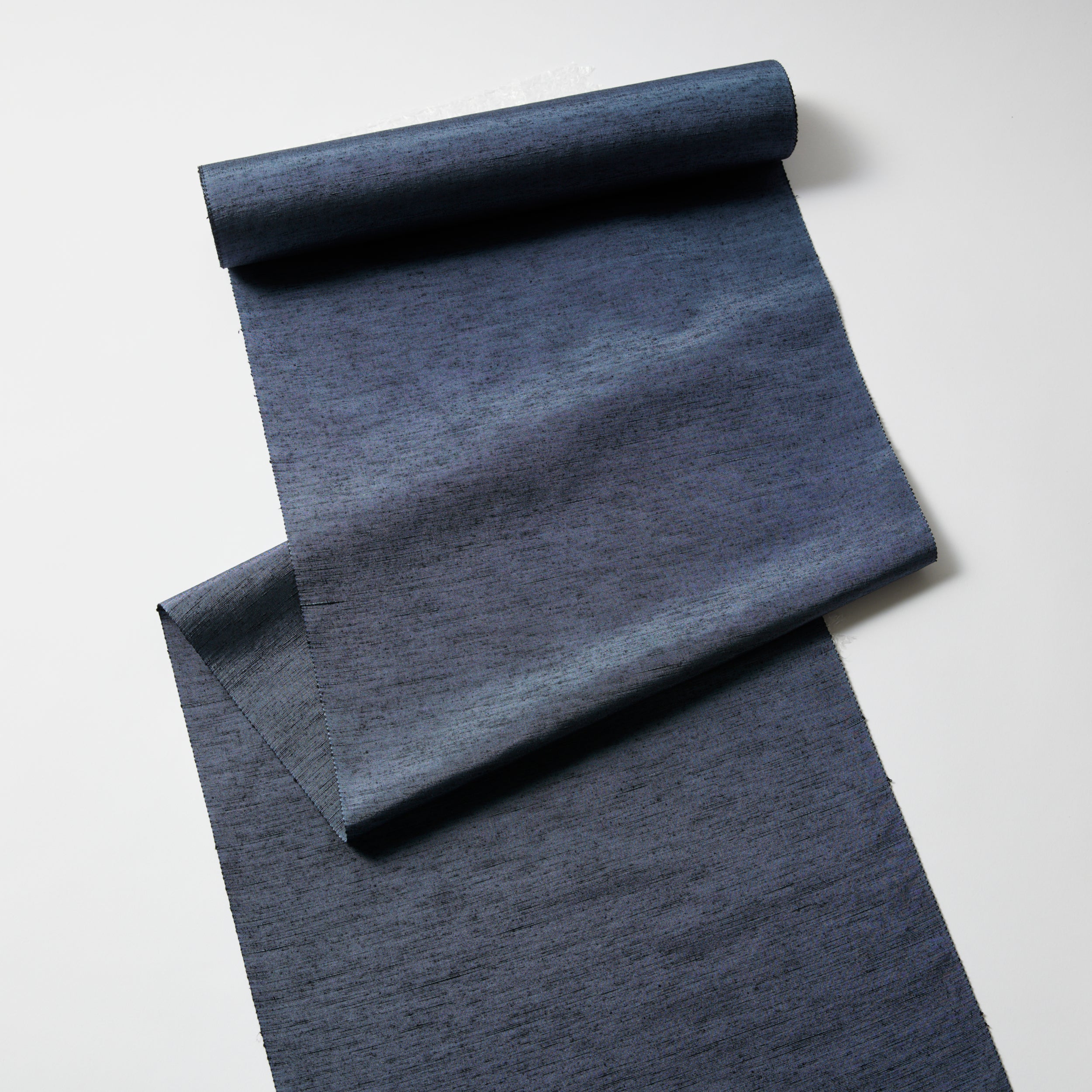Juyo Tsumugi Hibiki Blue: Yonezawa weave | Pure silk | Single layer | Double layer