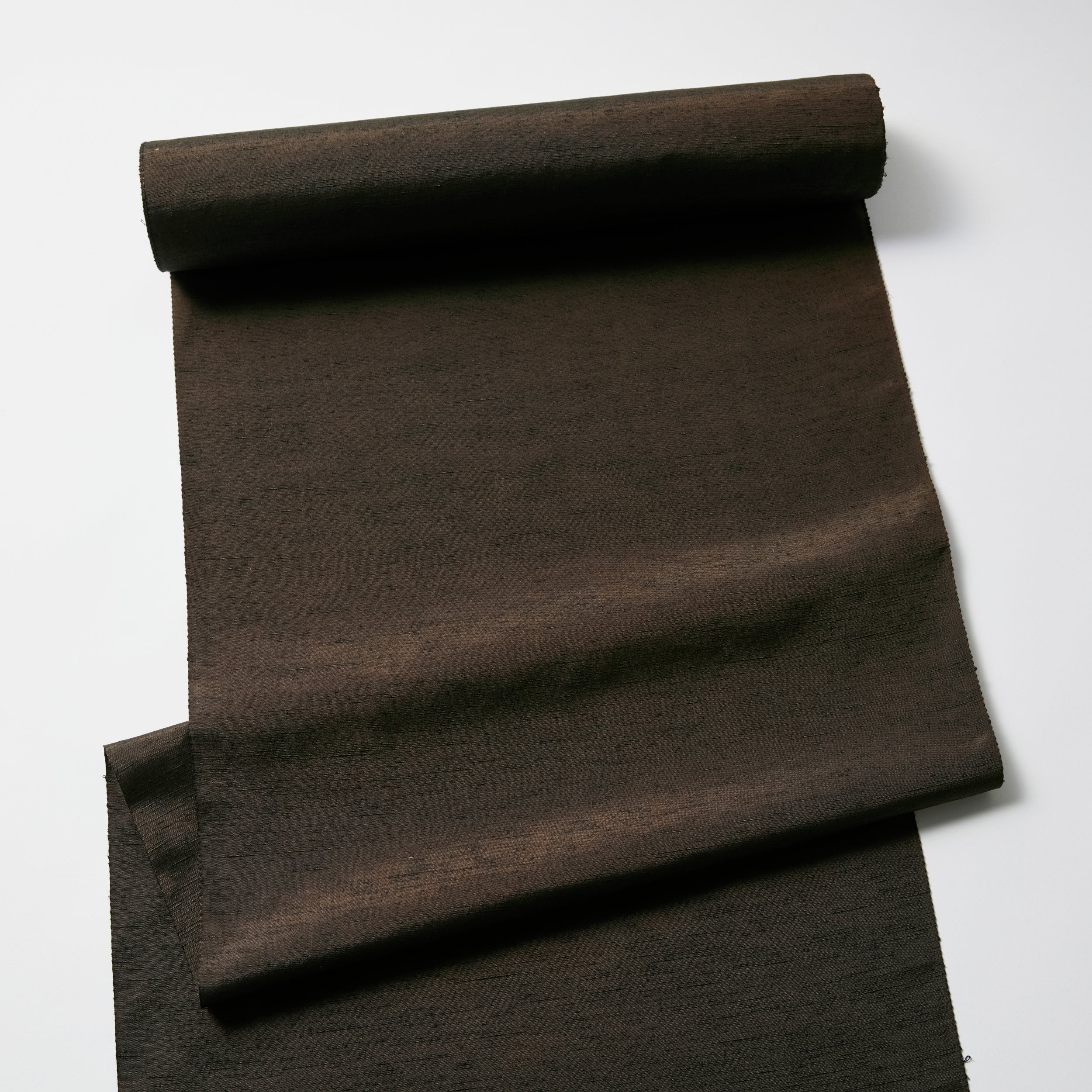 Hibiki Brown: Juyo Tsumugi | Yonezawa Ori | Pure Silk | Single Clothes | Uki