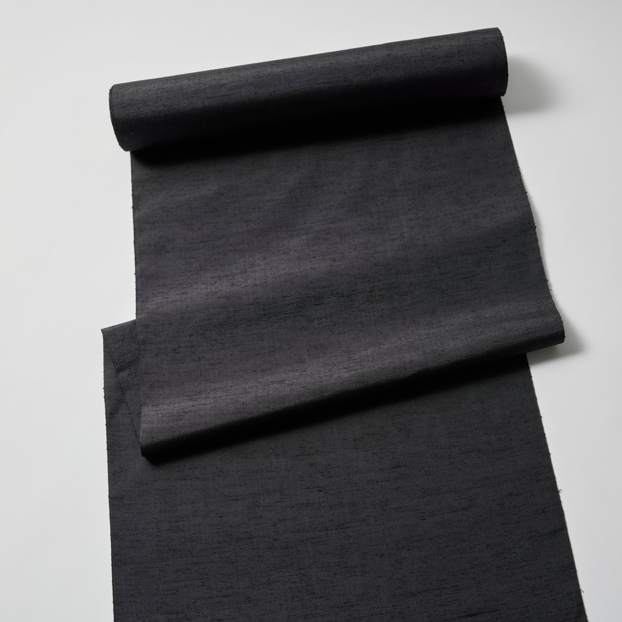Hibiki Black: Juyo Tsumugi | Yonezawa Ori | Pure Silk | Single Clothes | Uki