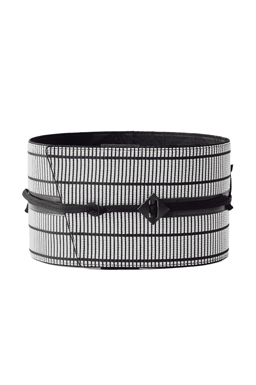 帯ベルト|銀畳格子|+20cm|KAPUKI