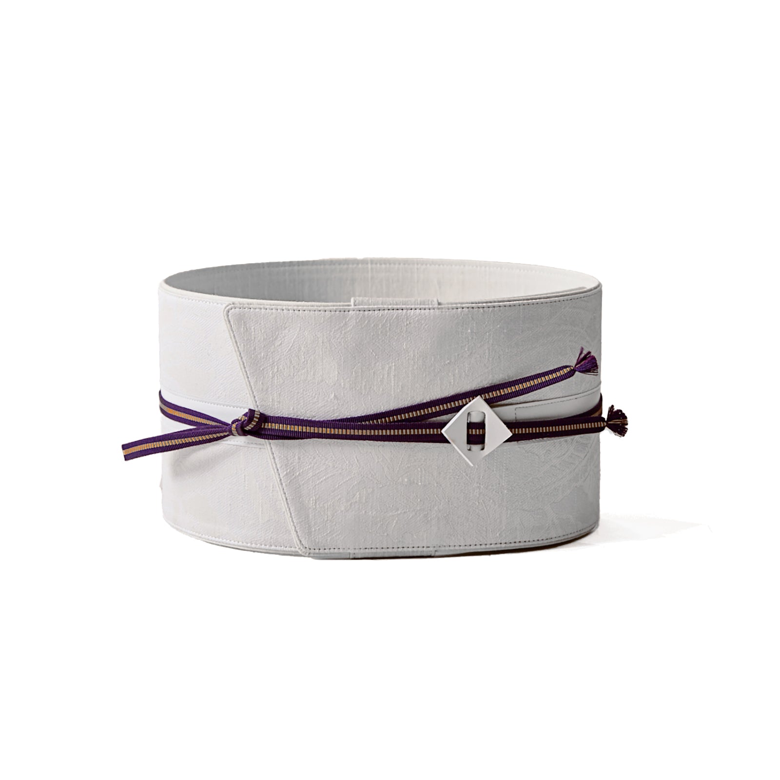 White banana: Obi belt | Nishijin weave | Pure silk