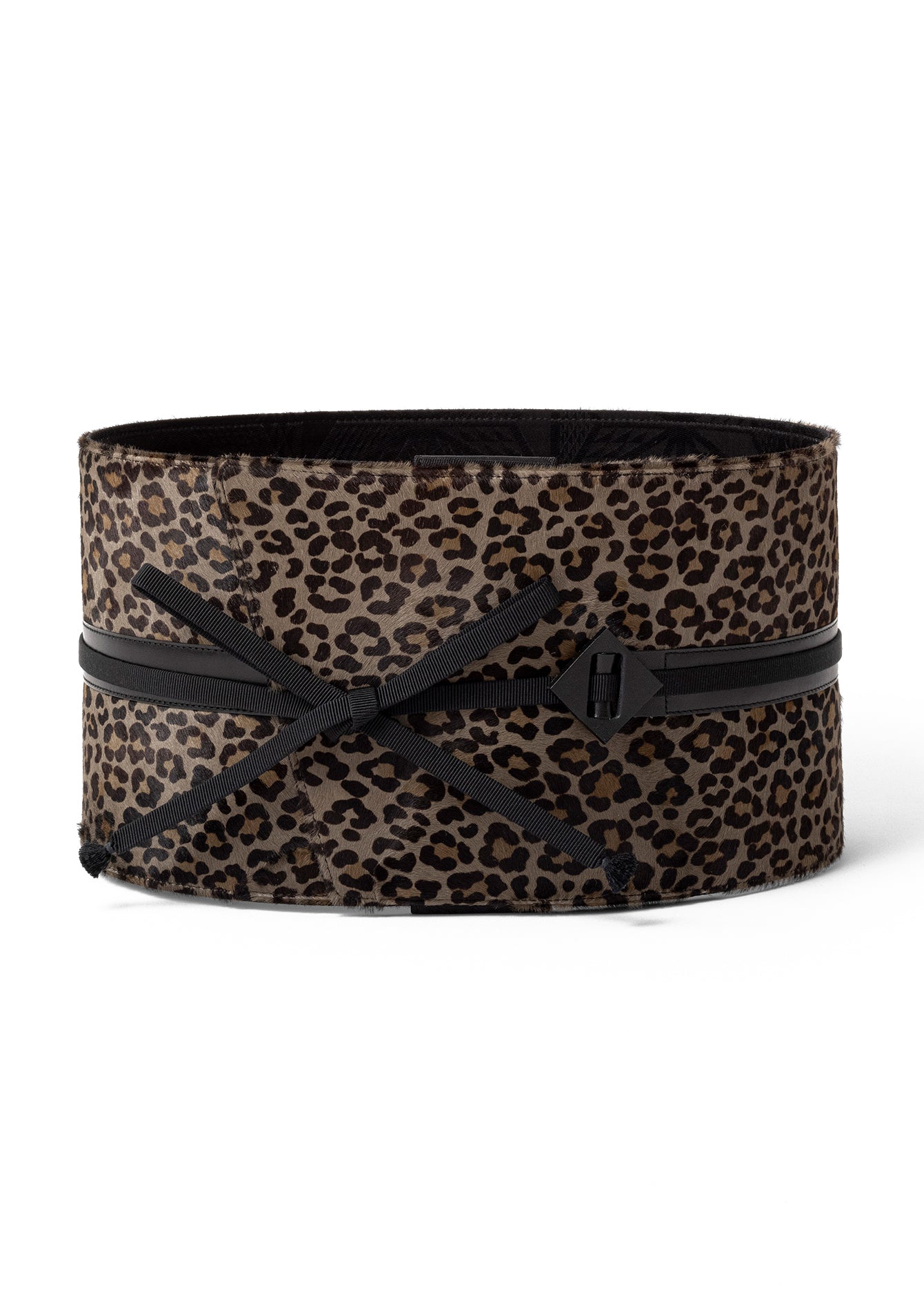 帯ベルト|ハラコ 豹|フリーサイズ ※完売次第終了