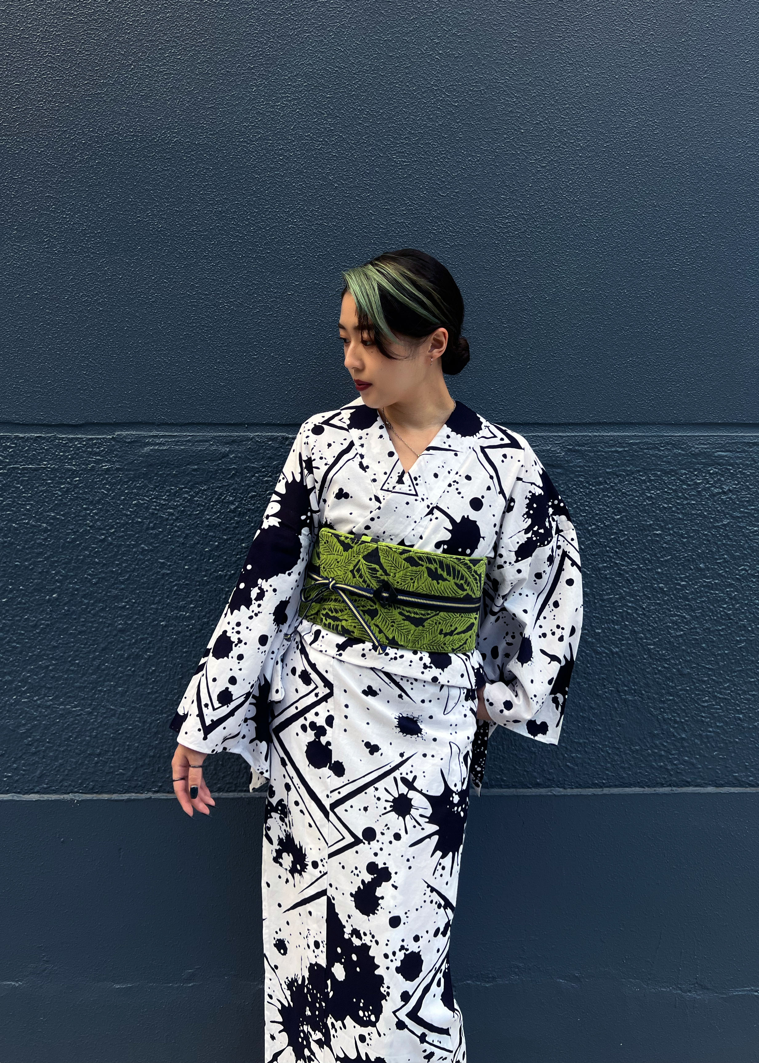 Guerrilla Heavy Rain Navy (KAPUKI Original): Yukata