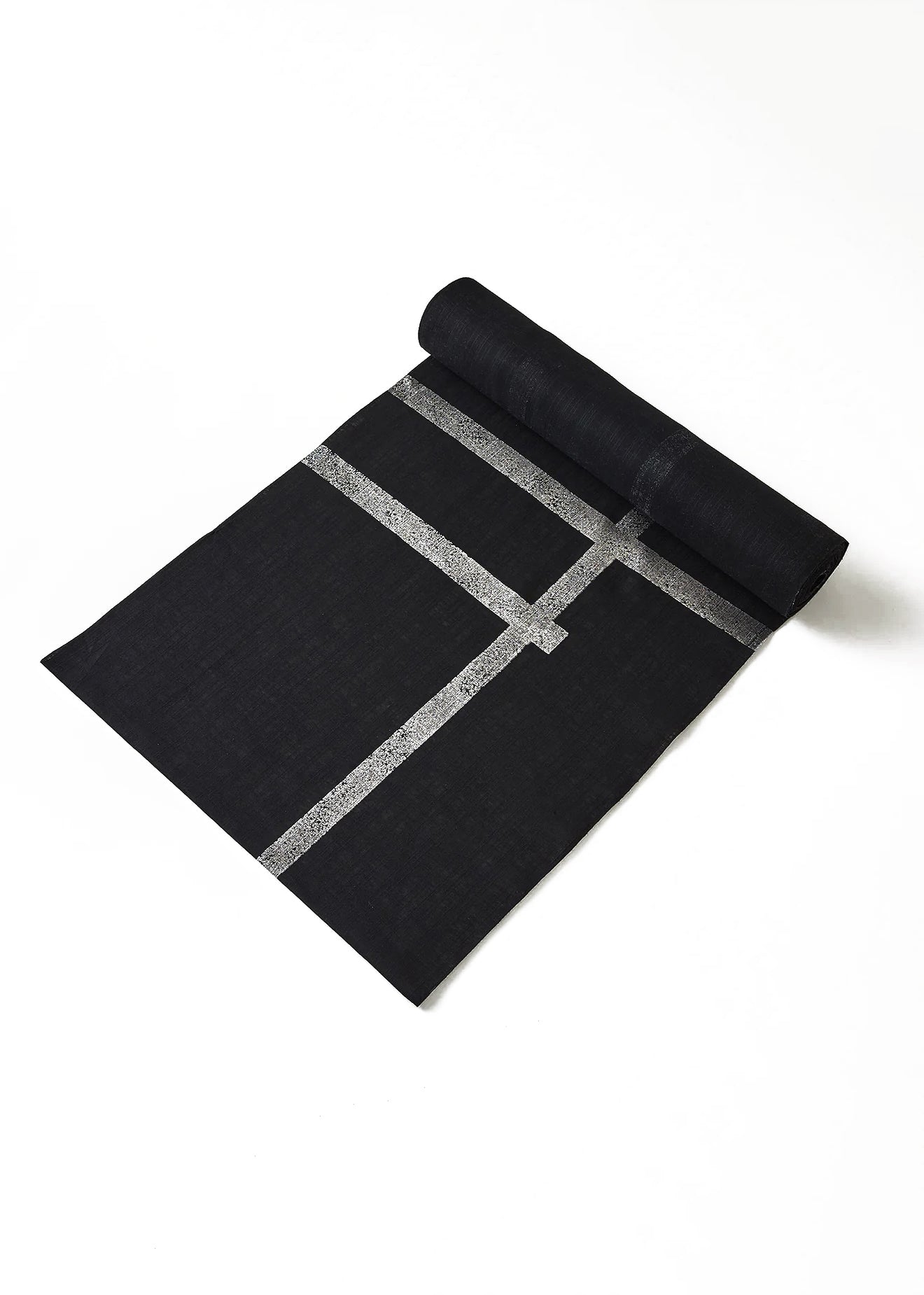 Broken lattice black/Vintage foil (Komutaya Genbei): Yukata