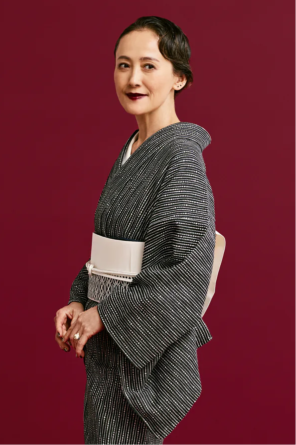 名古屋帯|八寸|博多織|一本独鈷 白黒 |西村織物| 名古屋帯|八寸|博多織|一本独鈷 白黒 |西村織物|