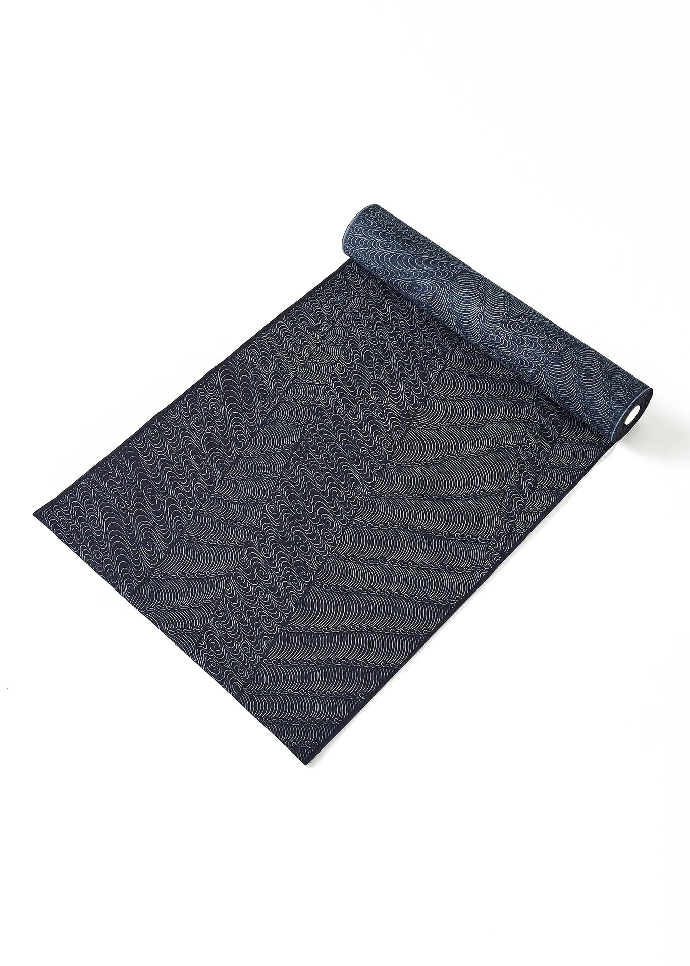 浴衣|波小紋 濃紺|形梅×KAPUK|江戸小紋