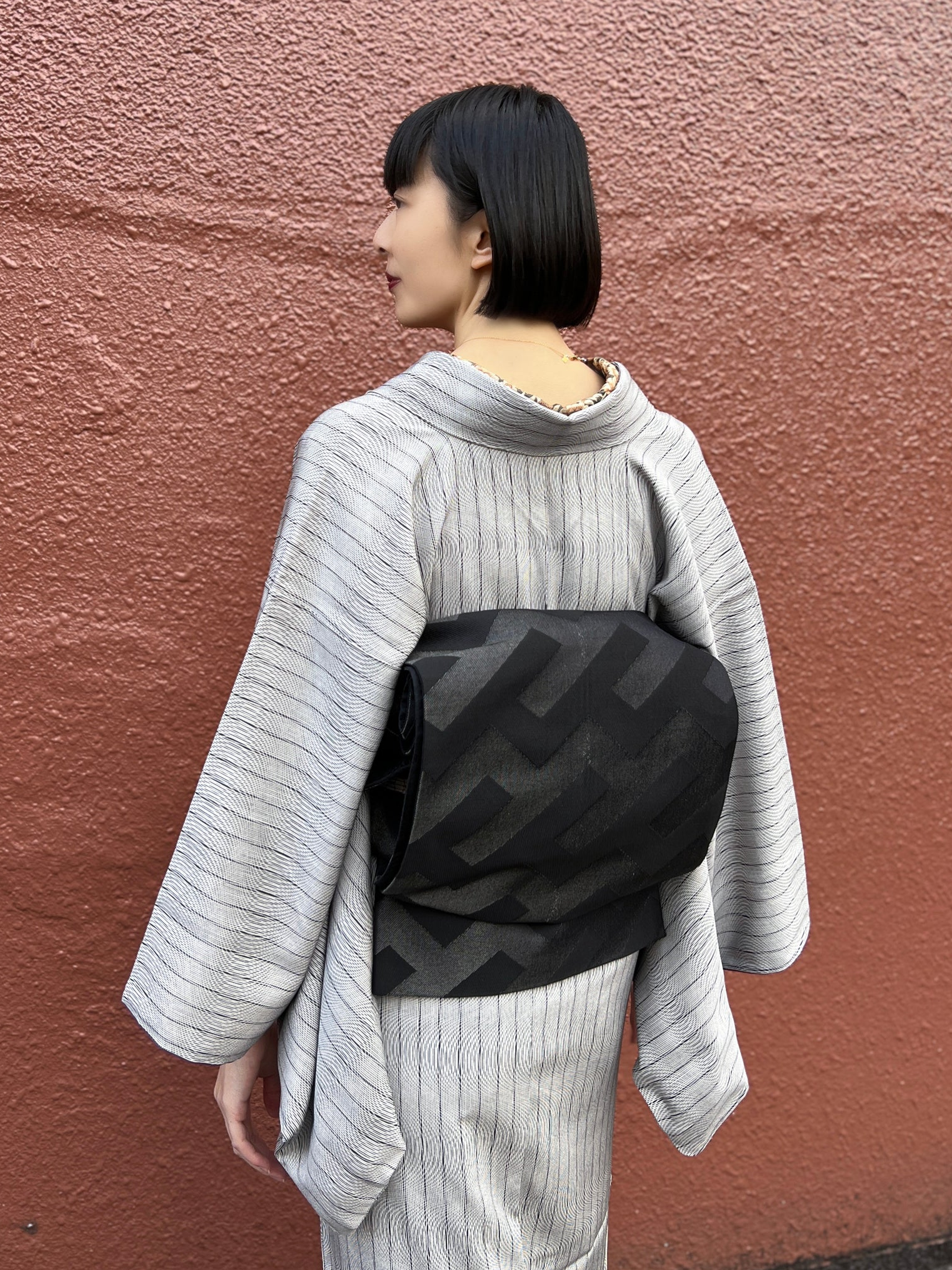 袋帯｜西陣織 ｜紗綾形｜KAPUKI｜お仕立て代込み