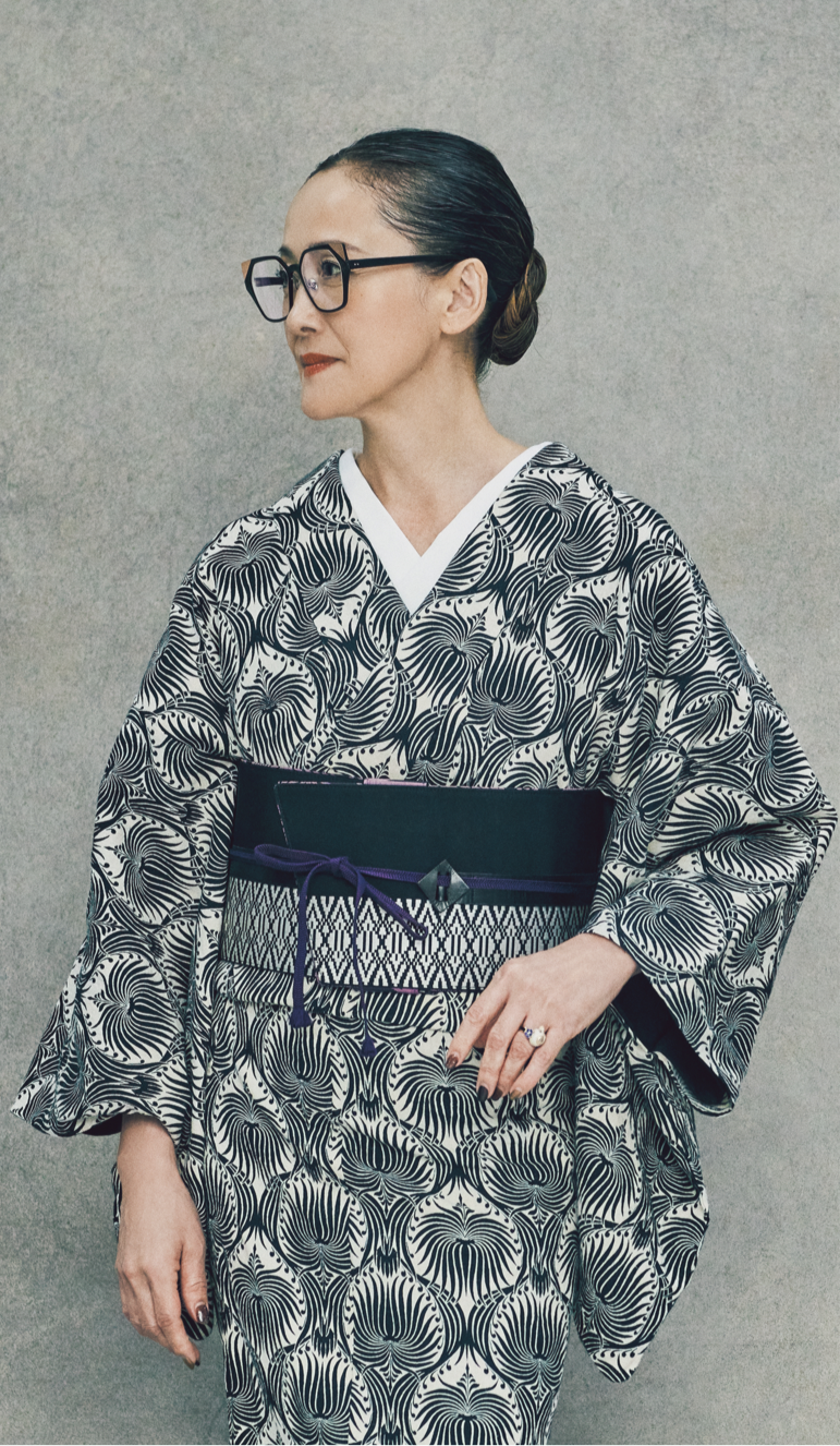 一本独鈷 黒:帯ベルト| 博多織| 正絹