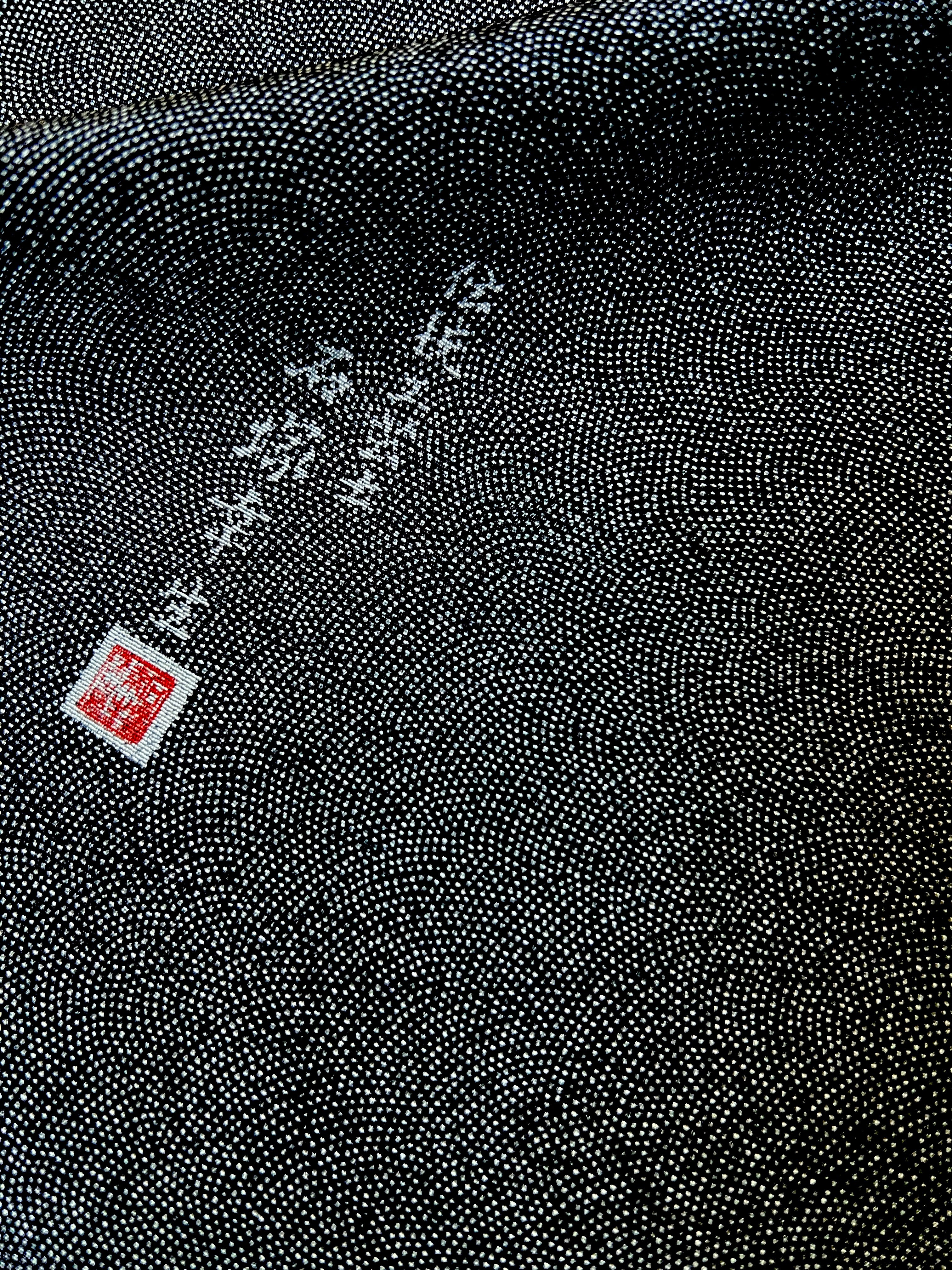 Edo Komon Medium Shark Komon (Ishizuka Dyeing): Pure Silk | Lined
