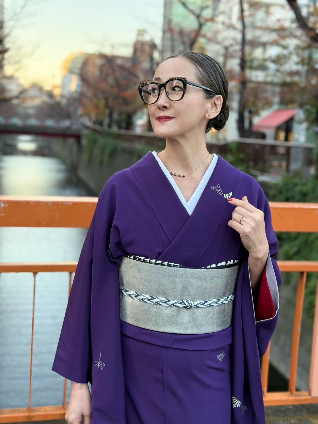 【受注生産】着物|小紋|菖蒲に勝虫|誉田屋源兵衛|KAPUKI別注色|正絹