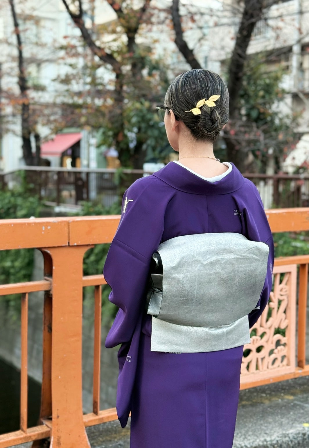 【受注生産】着物|小紋|菖蒲に勝虫|誉田屋源兵衛|KAPUKI別注色|正絹