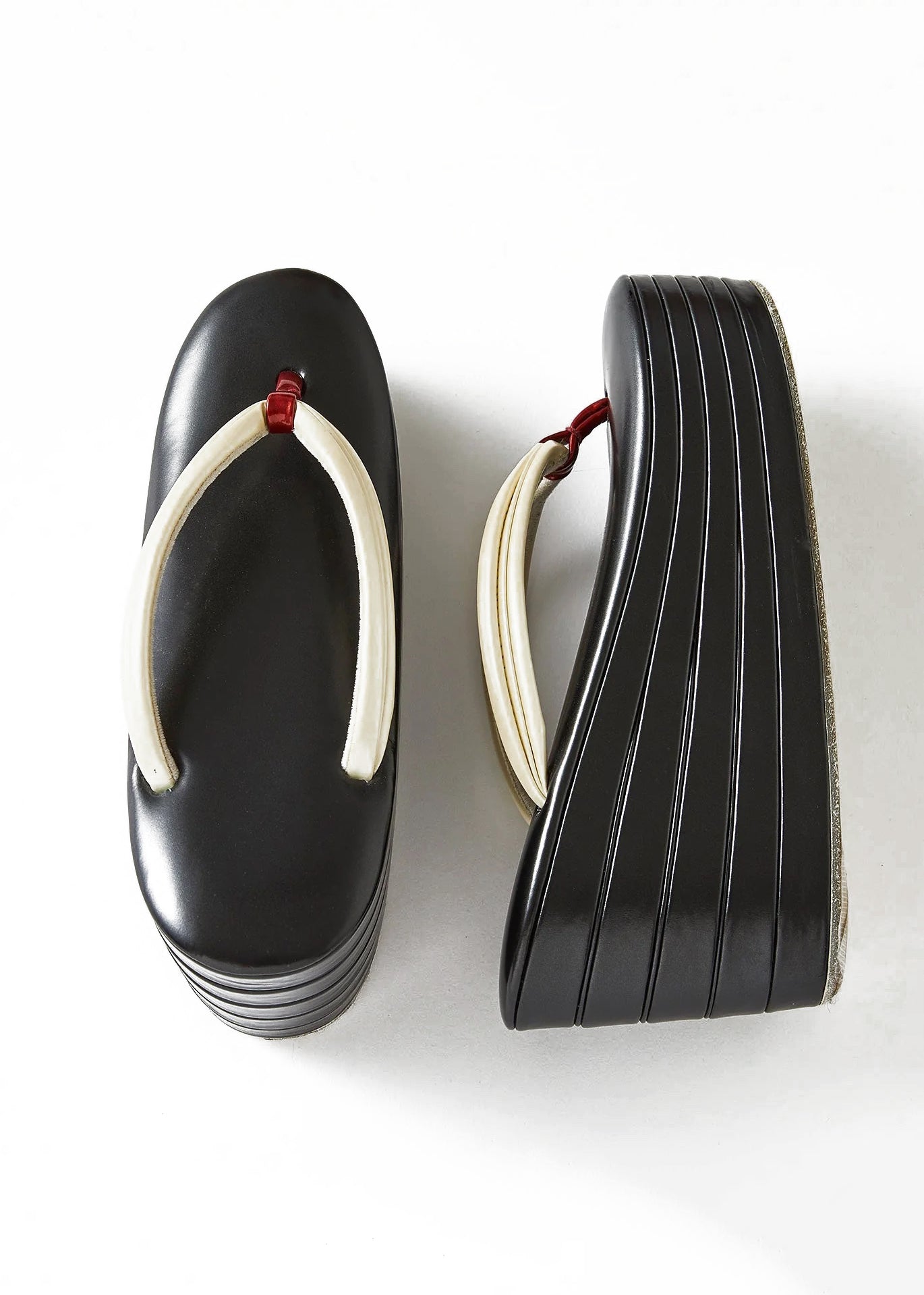 【受注生産】草履|五段 本革×エナメル|神田胡蝶×KAPUKI