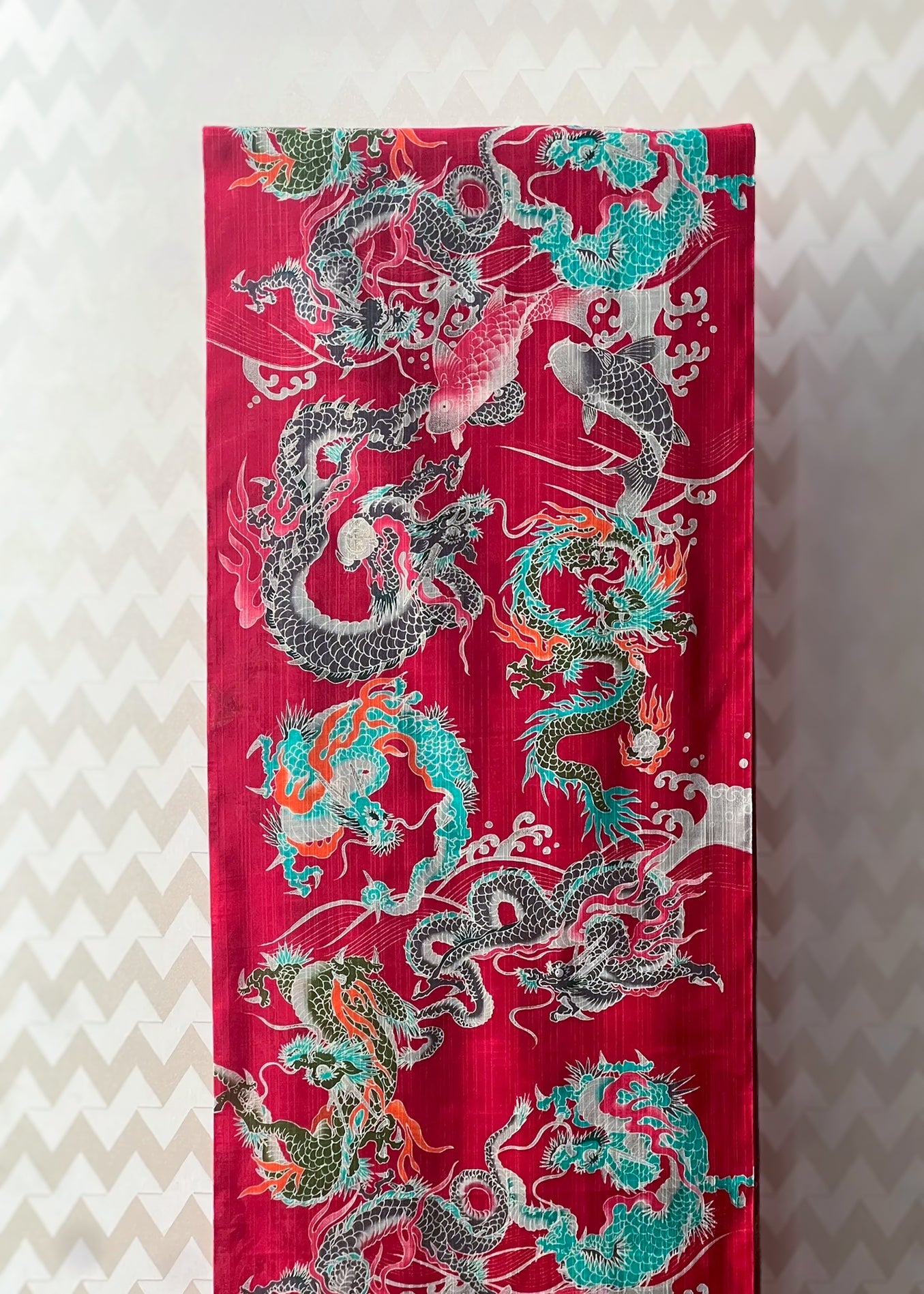 龍舞皇帝 赤(誉田屋源兵衛):浴衣