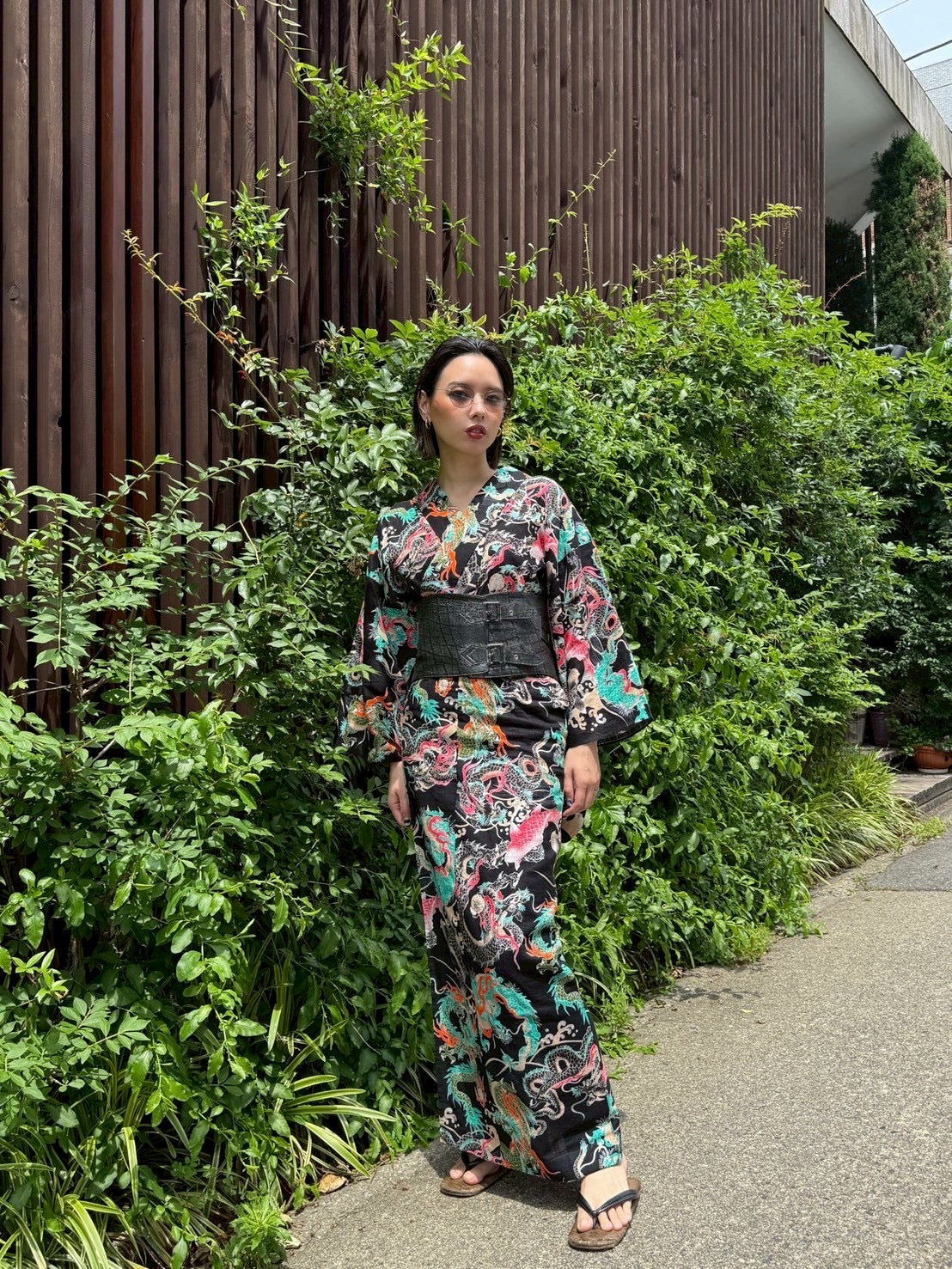 龍舞皇帝 黒(誉田屋源兵衛):浴衣