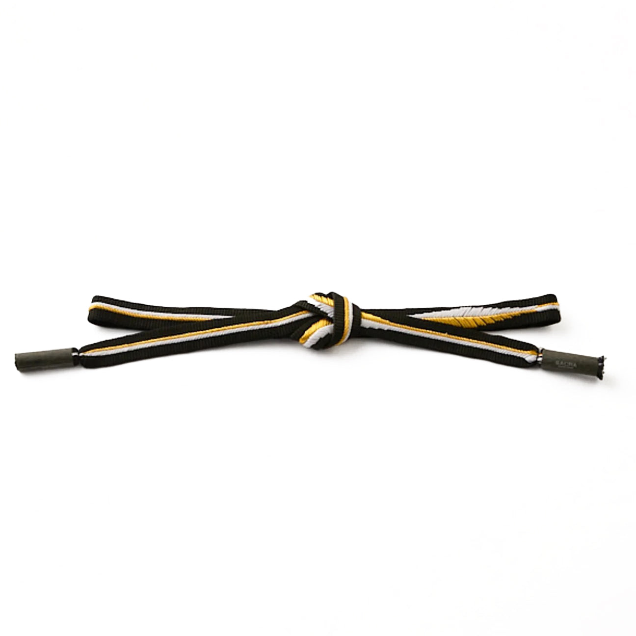 Yamato Braid Extra Thick Black and Gold (KAPUKI Exclusive): Belt Tie | Pure Silk