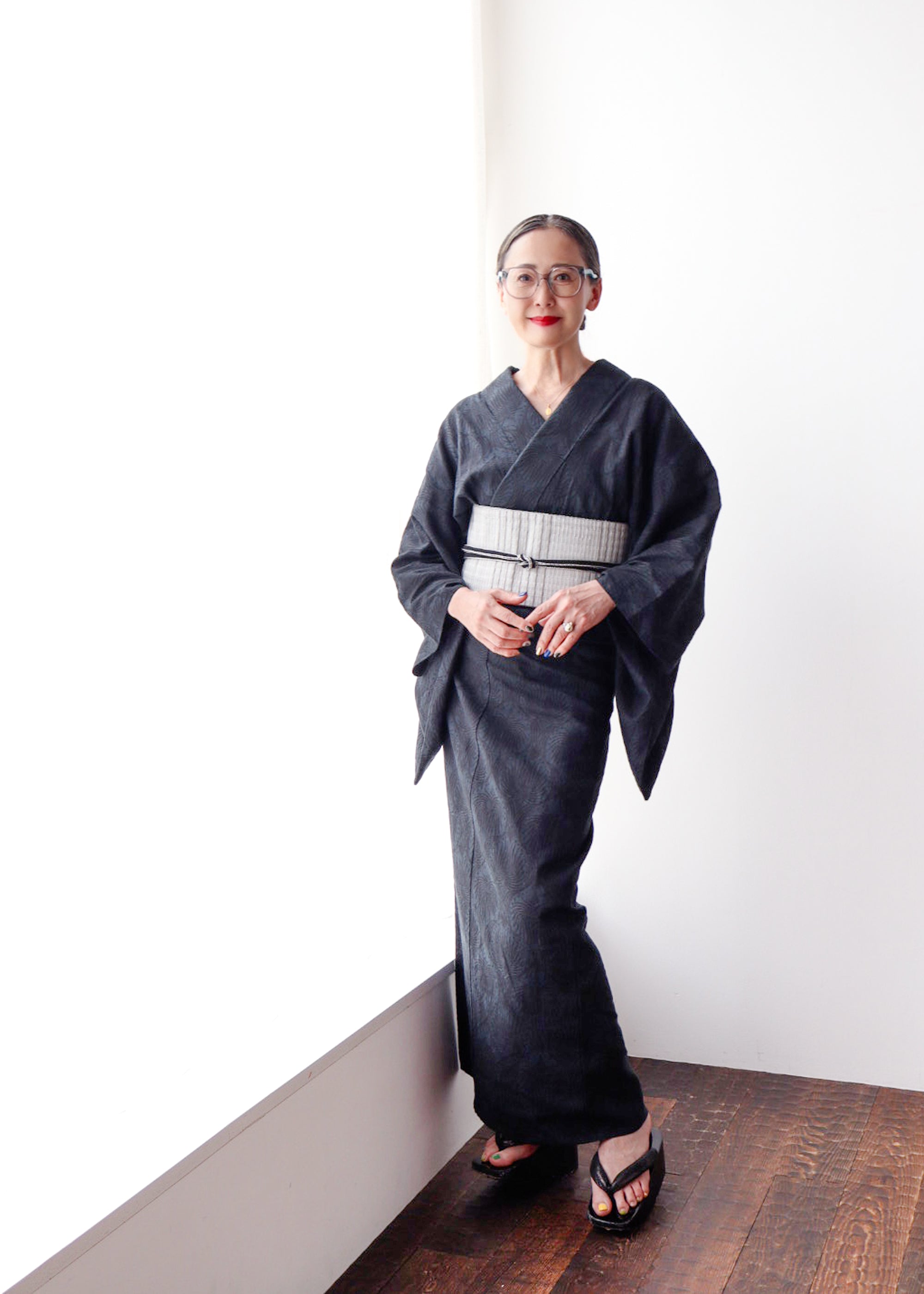 Tsubotare (Komidaya Genbei): 8 inches | Paper cloth | Nagoya obi (tailoring fee included)