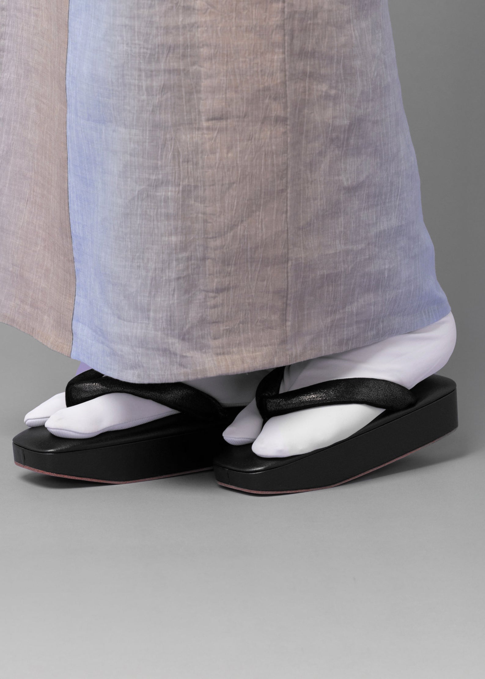 【受注生産】 草履|真綿 京履き レッドソール ブラック|和小物さくら × KAPUKI