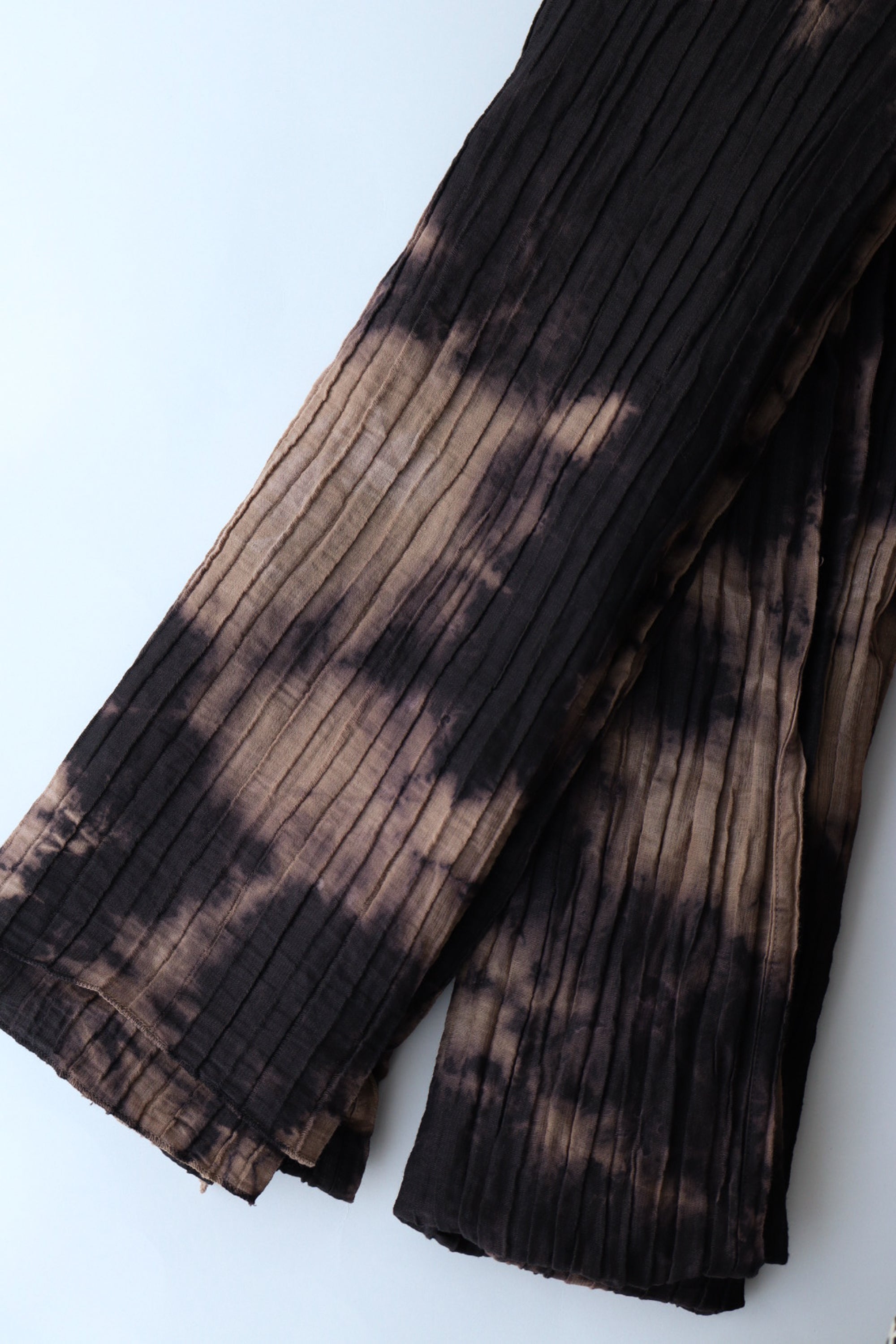 Tie-dyed ramie cotton 62/38 (Komidaya Genbei): Heko obi