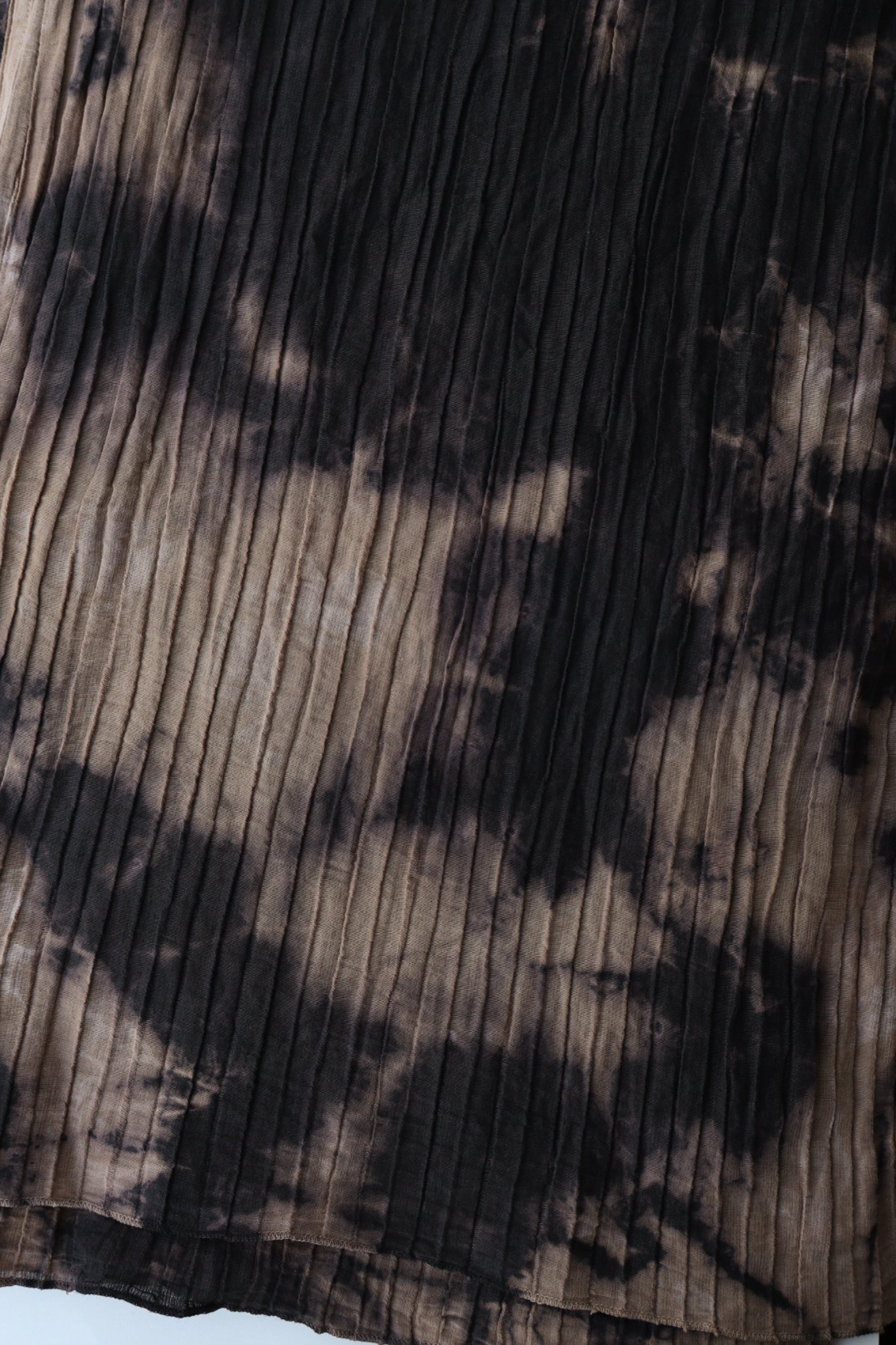 Tie-dyed ramie cotton 62/38 (Komidaya Genbei): Heko obi