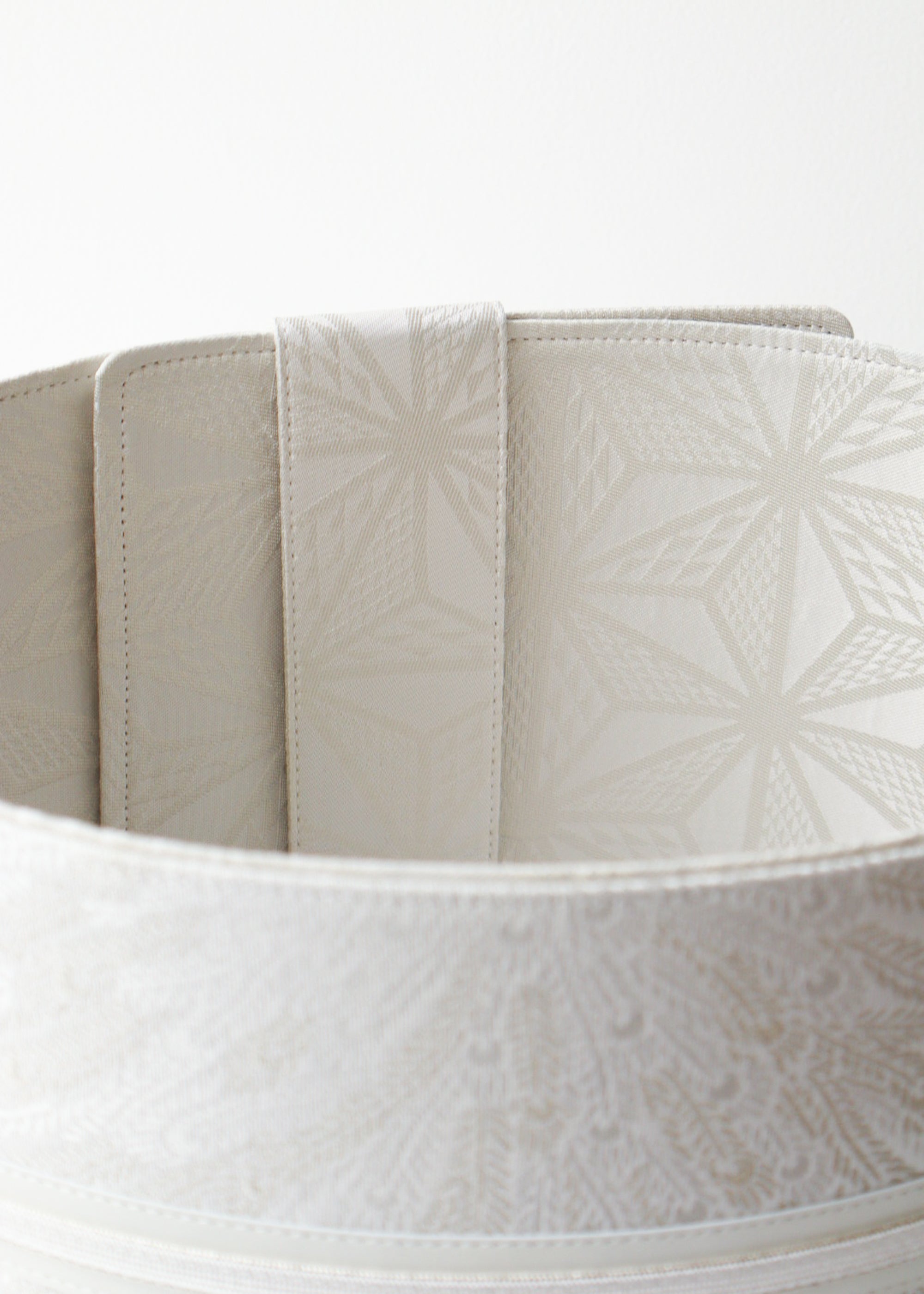 帯ベルト|孔雀の羽根 白金|フリーサイズ|KAPUKI