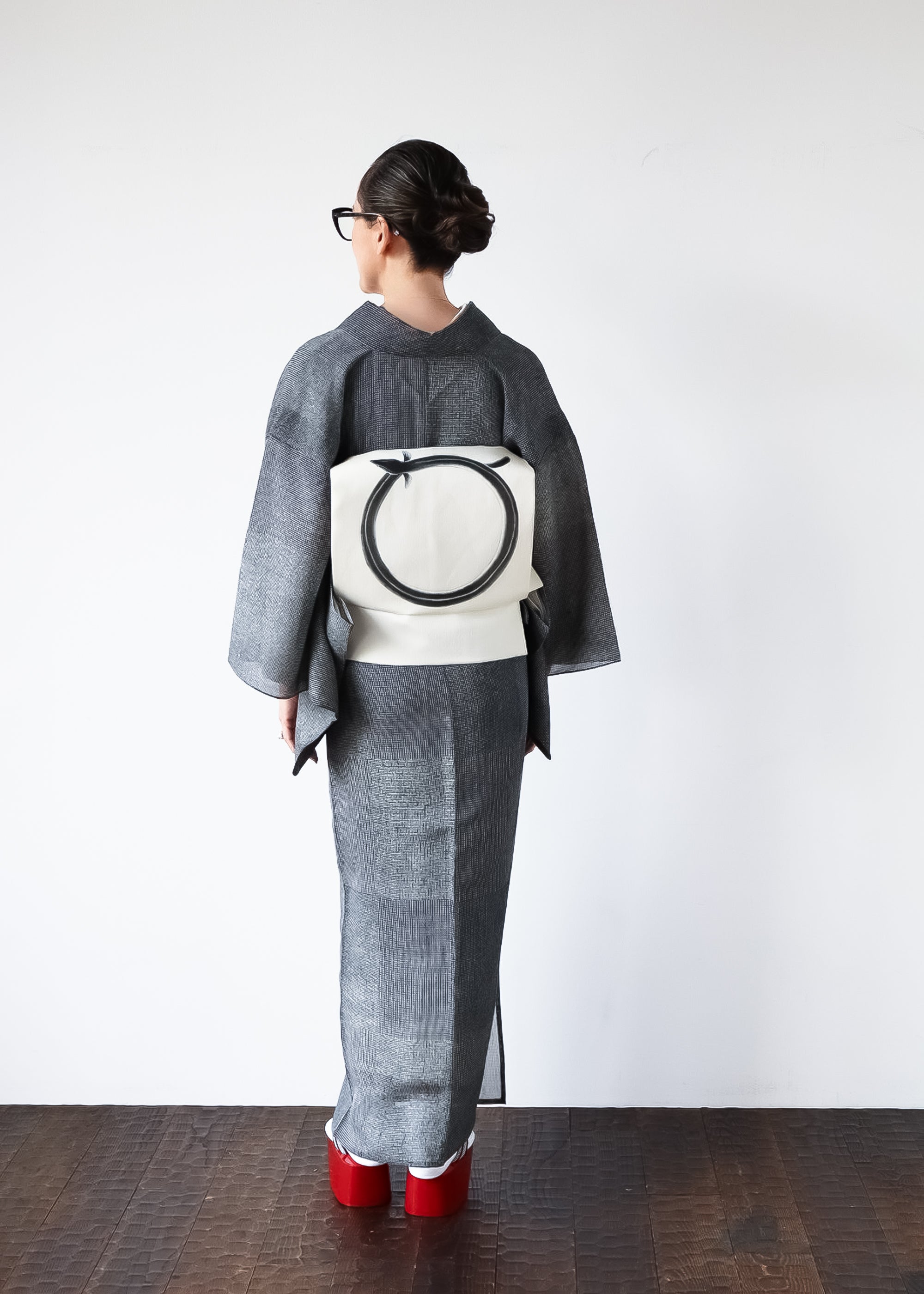Eel Ensozu (KAPUKI x Nishioka Pencil x Seiken): 9-inch | Nagoya obi (including tailoring and guard fees)