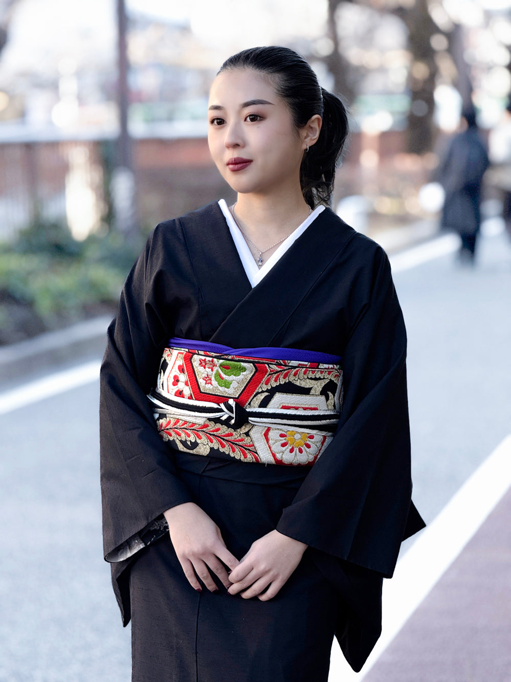 袋帯|西陣織|亀甲藤|KAPUKI|アンティーク復刻柄|お仕立て代込み