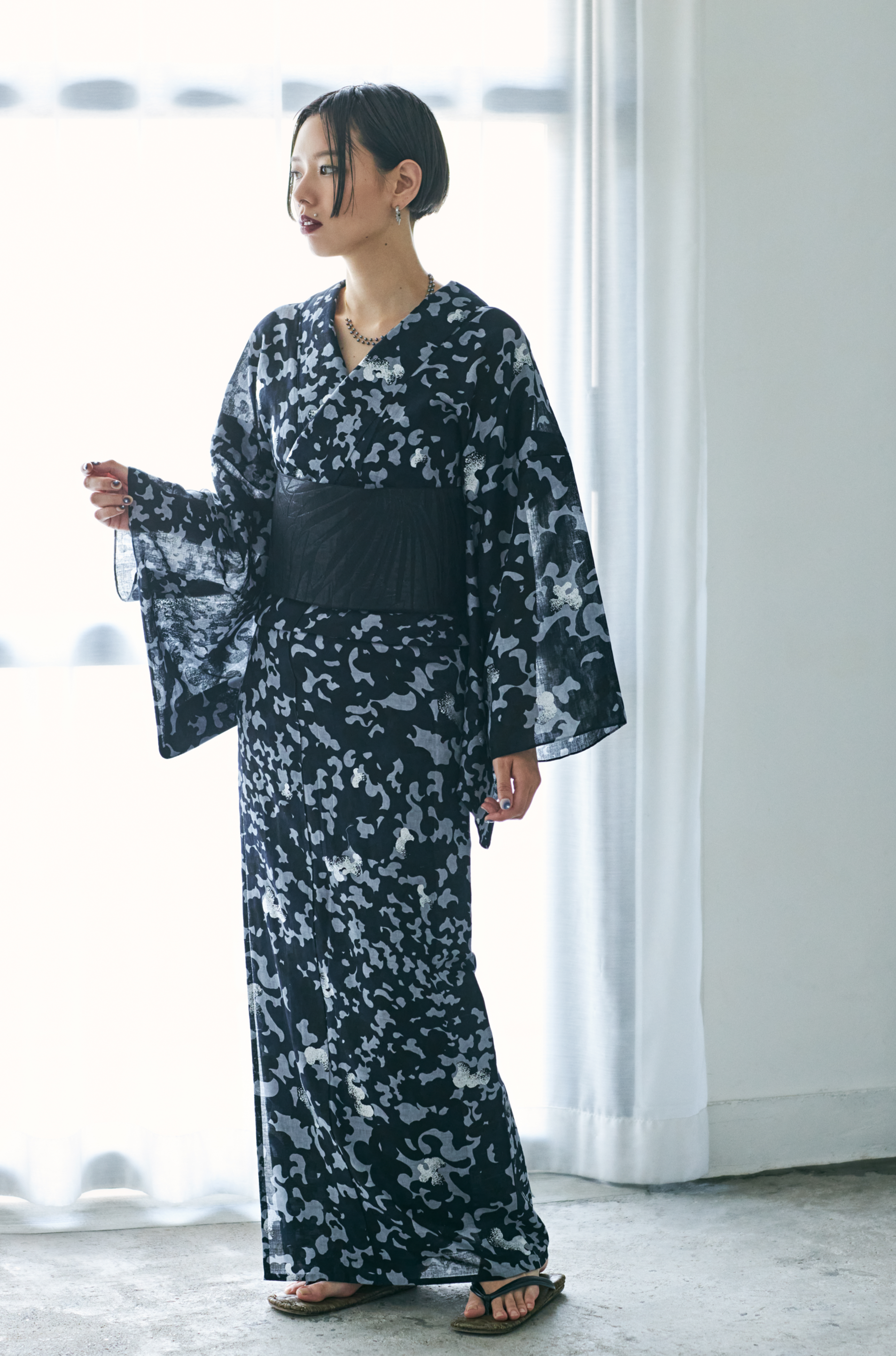 Mitsutomoe Small (Komidaya Genbei): Yukata