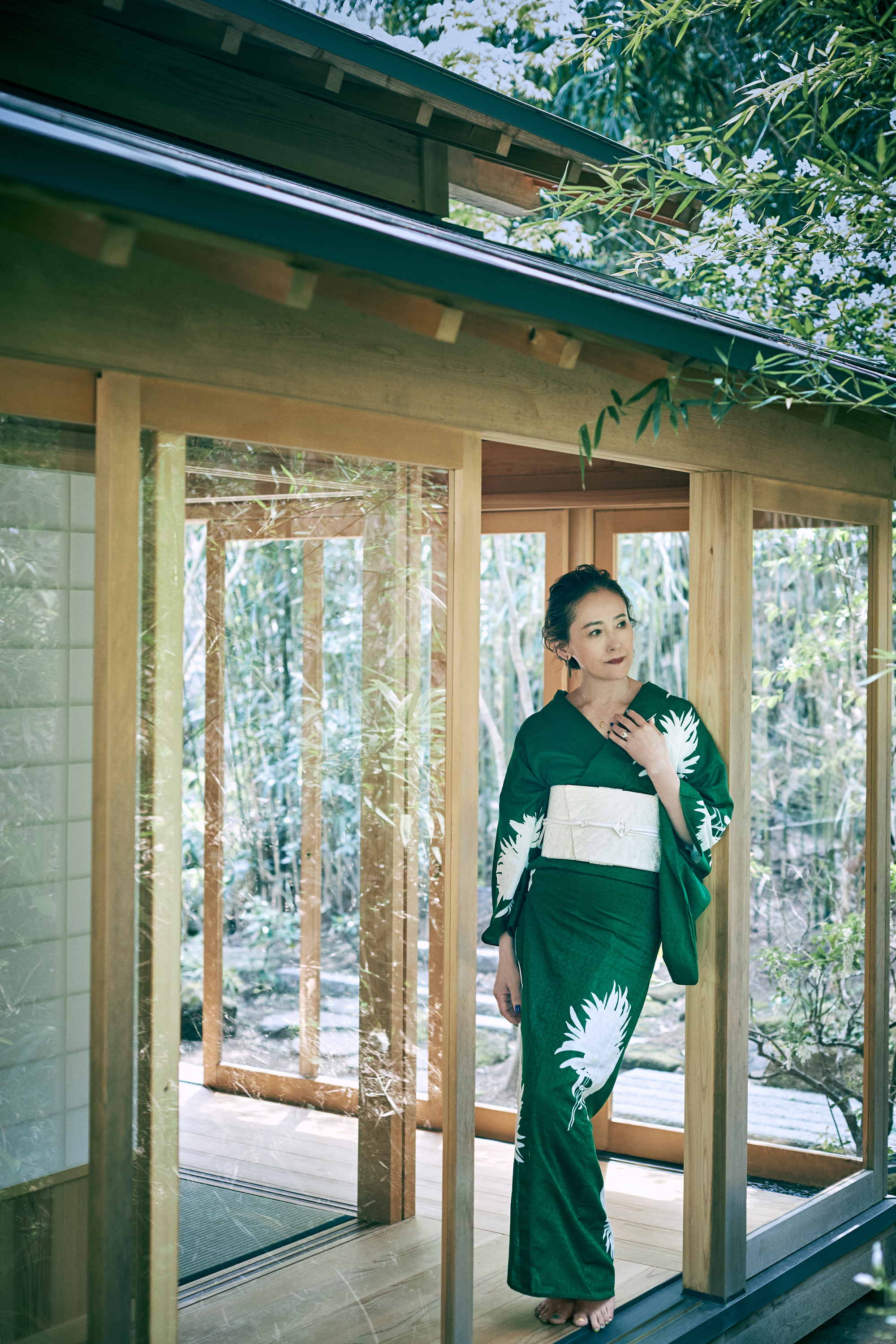 帯ベルト|孔雀の羽根 白金|フリーサイズ|KAPUKI