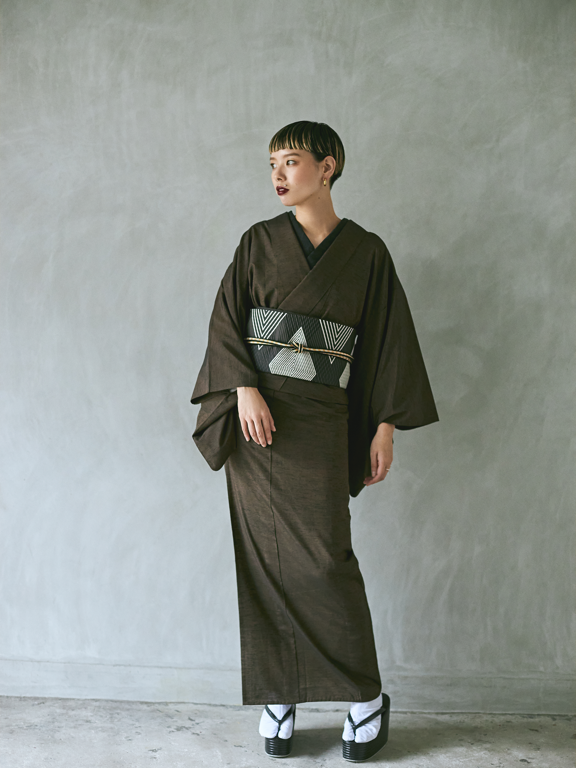 Diamond: Fukuro Obi | Hakata-ori | Pure Silk (Ready-made)