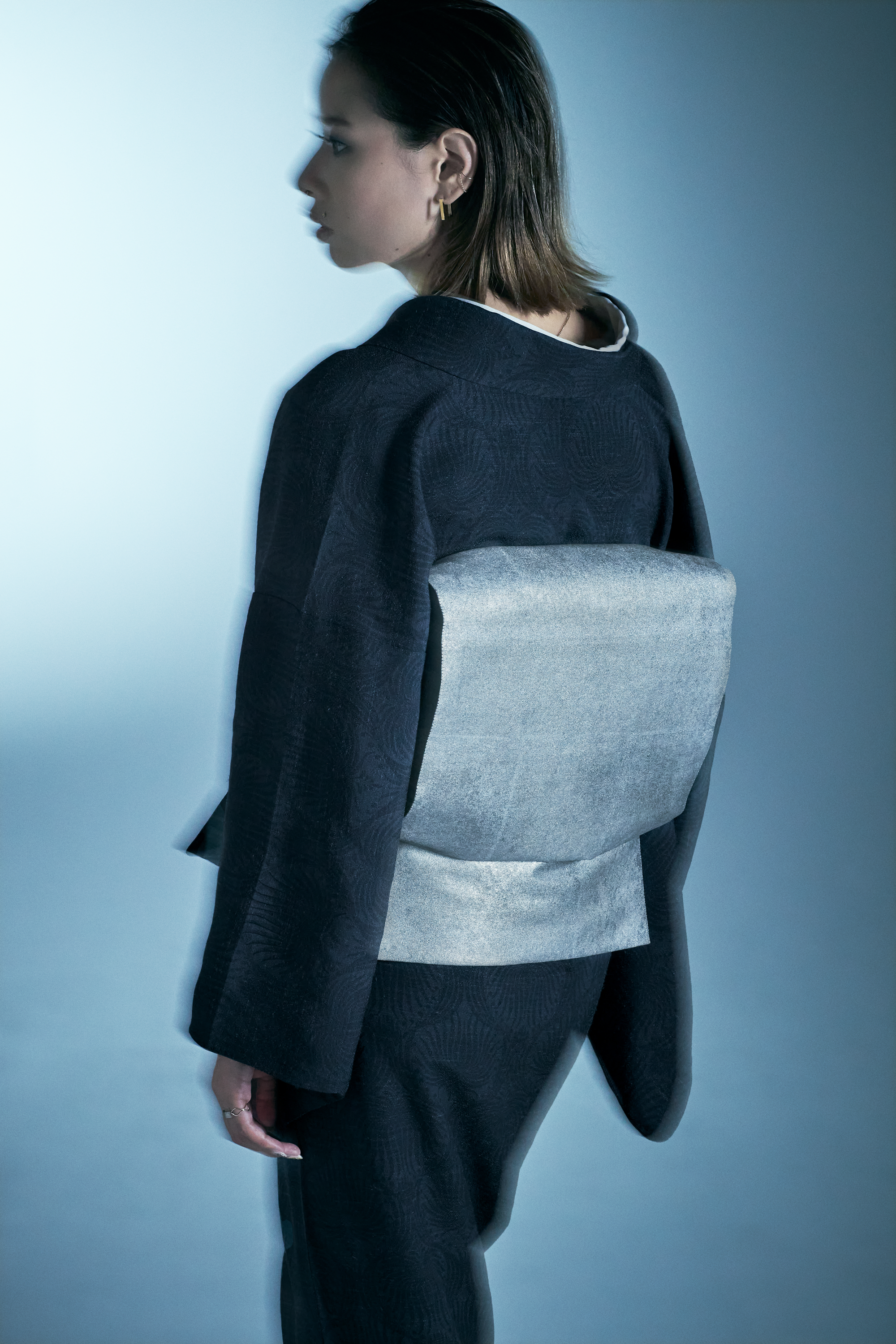 京袋帯|月魄|KAPUKI × 誉田屋源兵衛|正絹