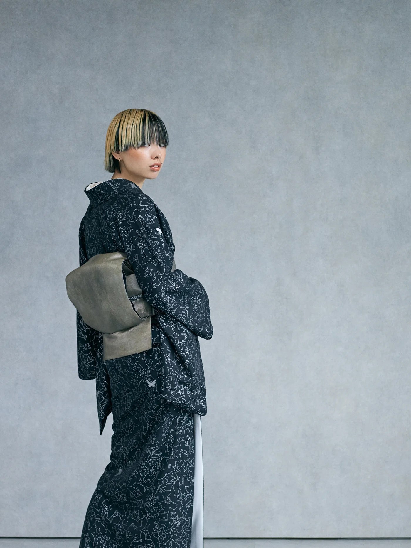 袋帯|古箔|桃山摺箔|誉田屋源兵衛|本銀|お仕立て代込み