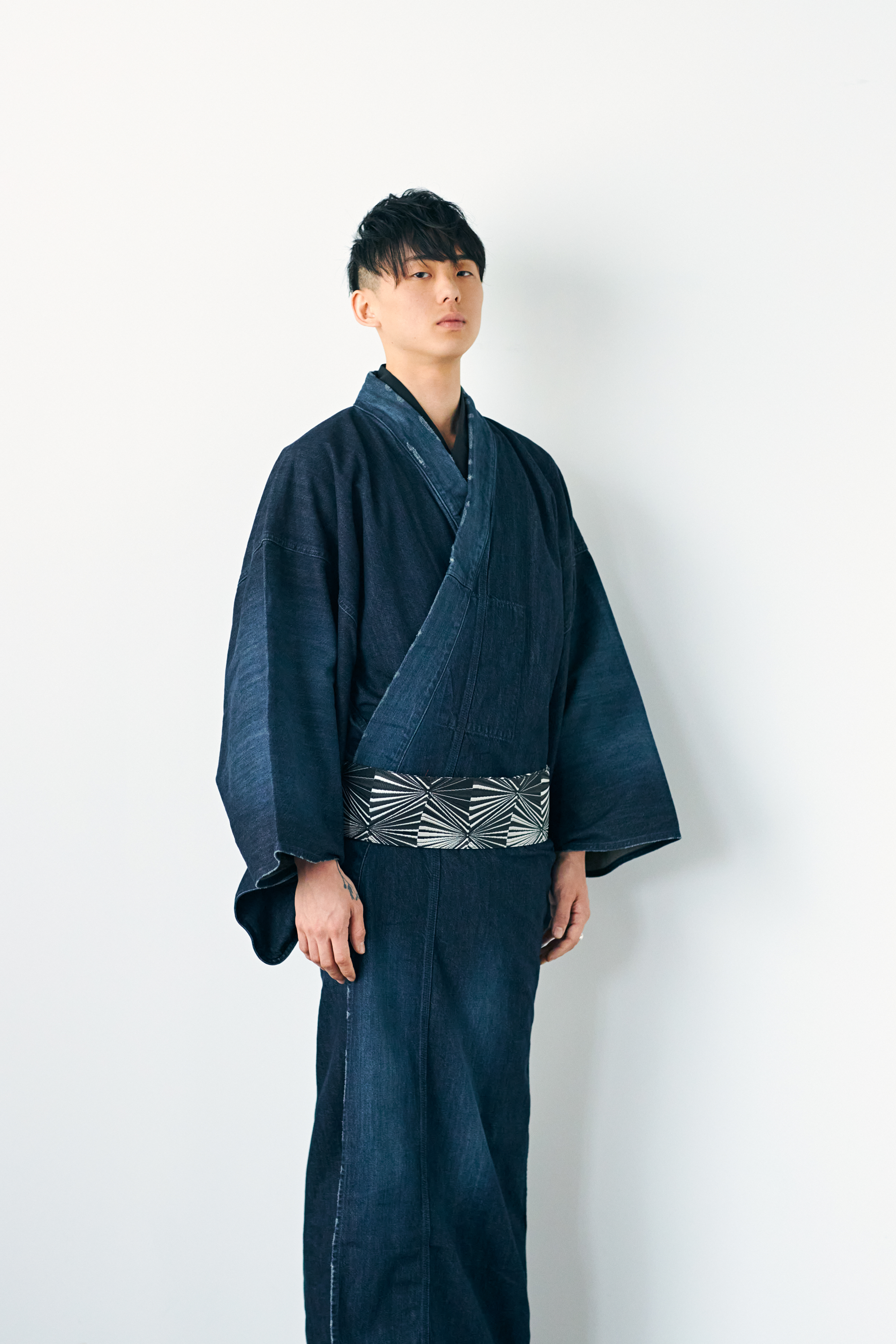 Diamond (KAPUKI original): Square obi | Hakataori | Pure silk