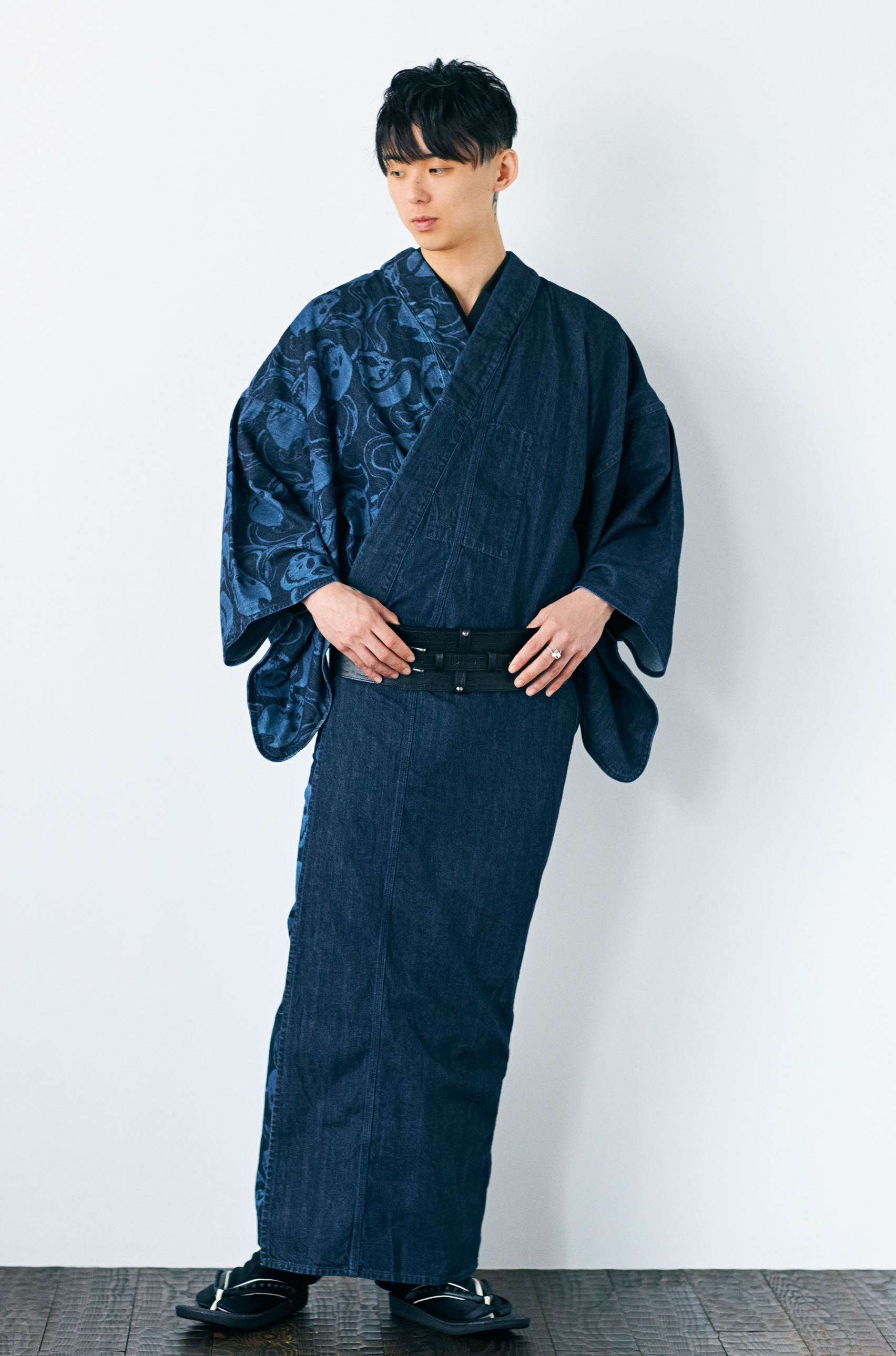 本日中限定: KAPUKI デニム着物 対丈S 西岡ペンシル 本日中限定 本日中限定: KAPUKI デニム着物 対丈S 西岡ペンシル 本日中限定