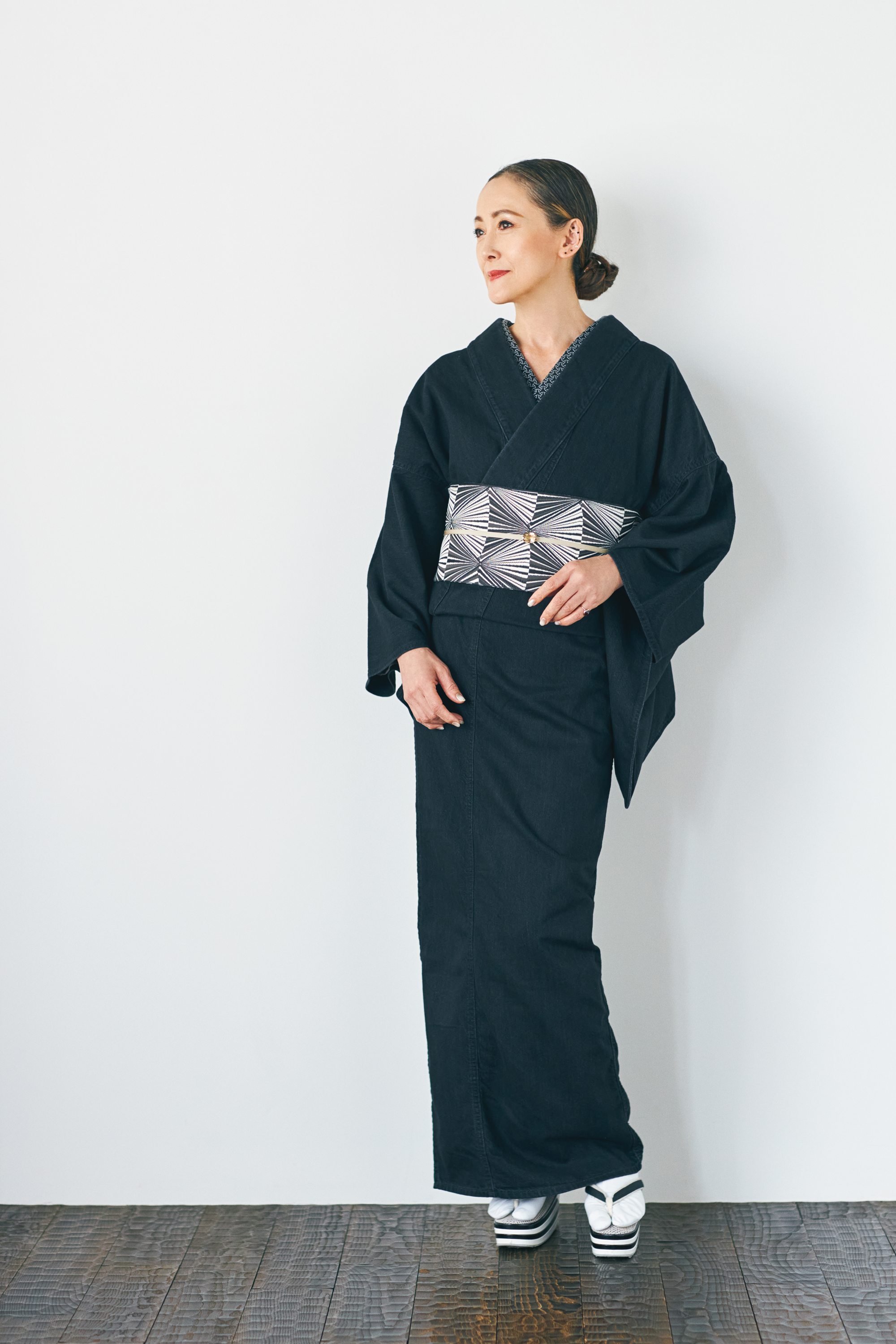 Diamond (KAPUKI original): Half-width obi | Hakata weave | Pure silk *Sales will end once sold out