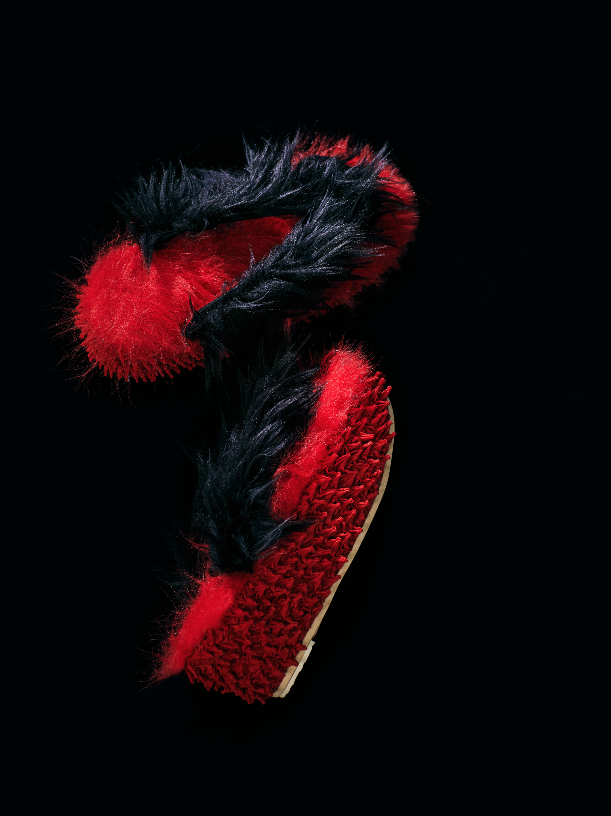 Kodori Gold x Red Enamel: Sandals