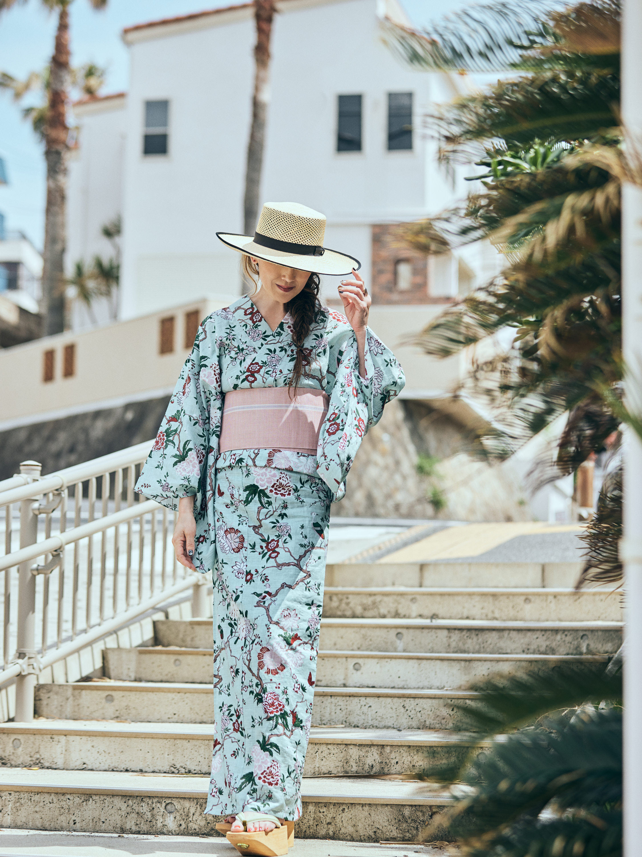China Night Asagi/Haku (Kondaya Genbei): Yukata