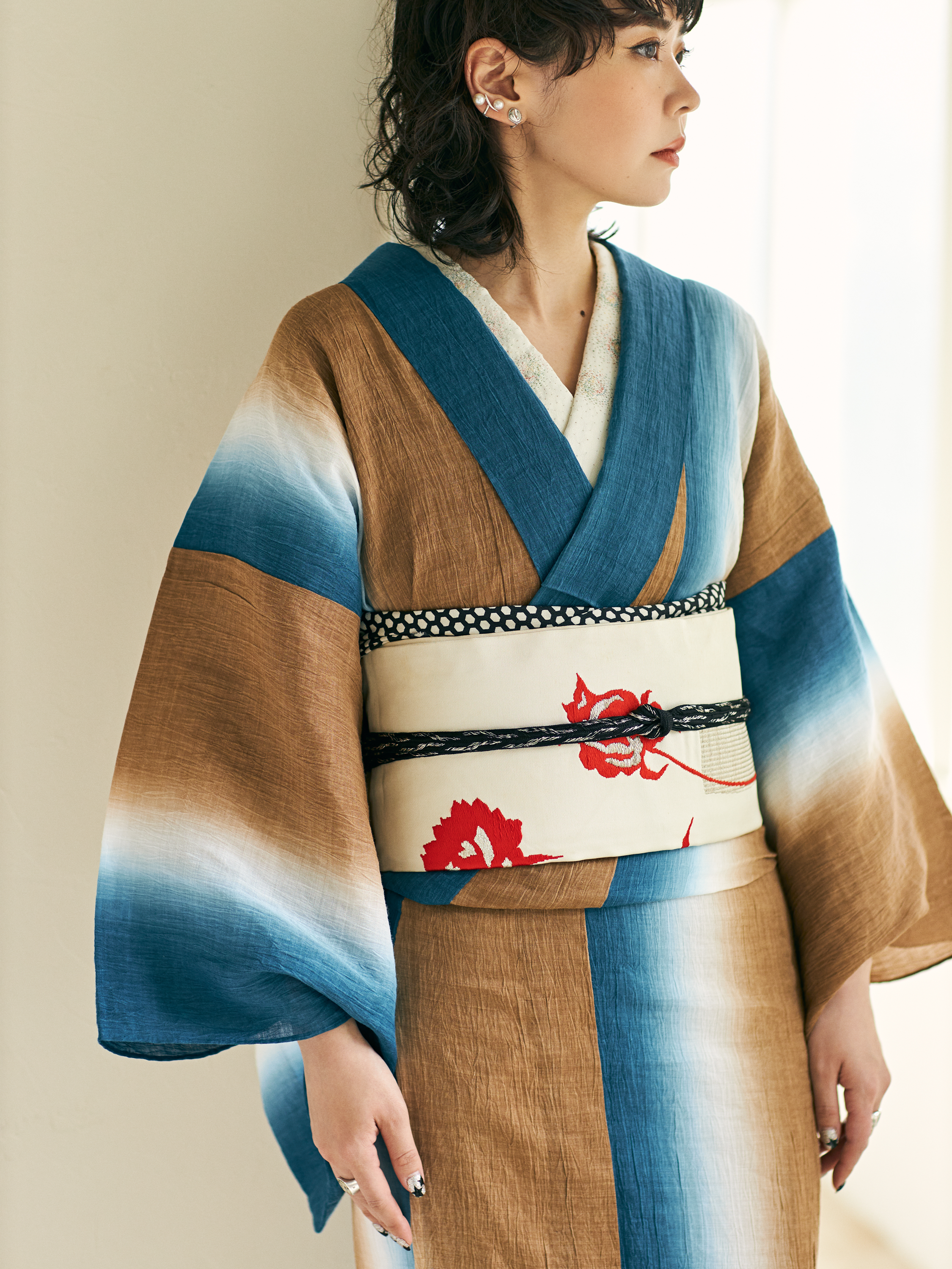 着物|近江縮|ACE HOTEL|SLADKY