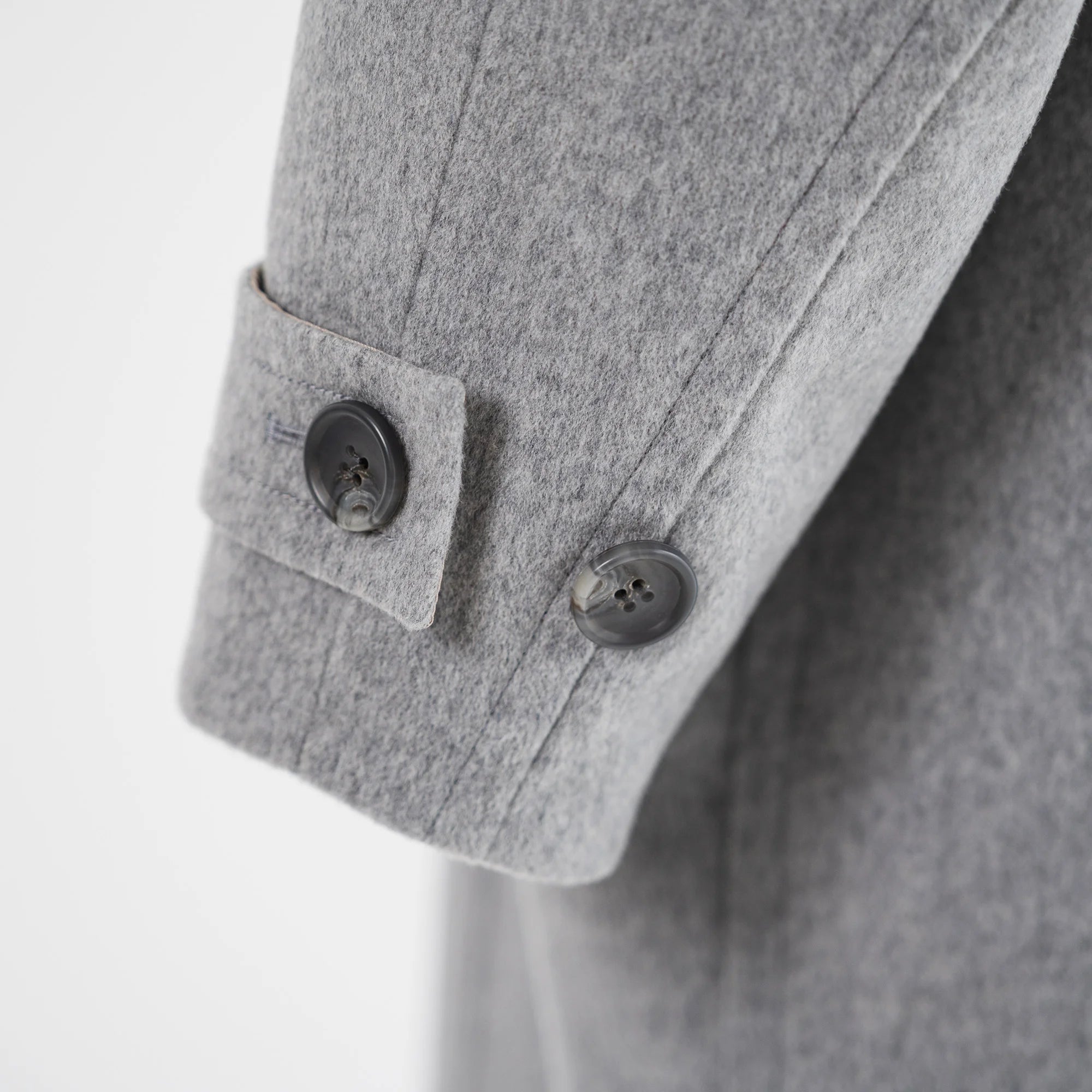 【受注生産】コート|duo coat|pale gray|KOTOWA