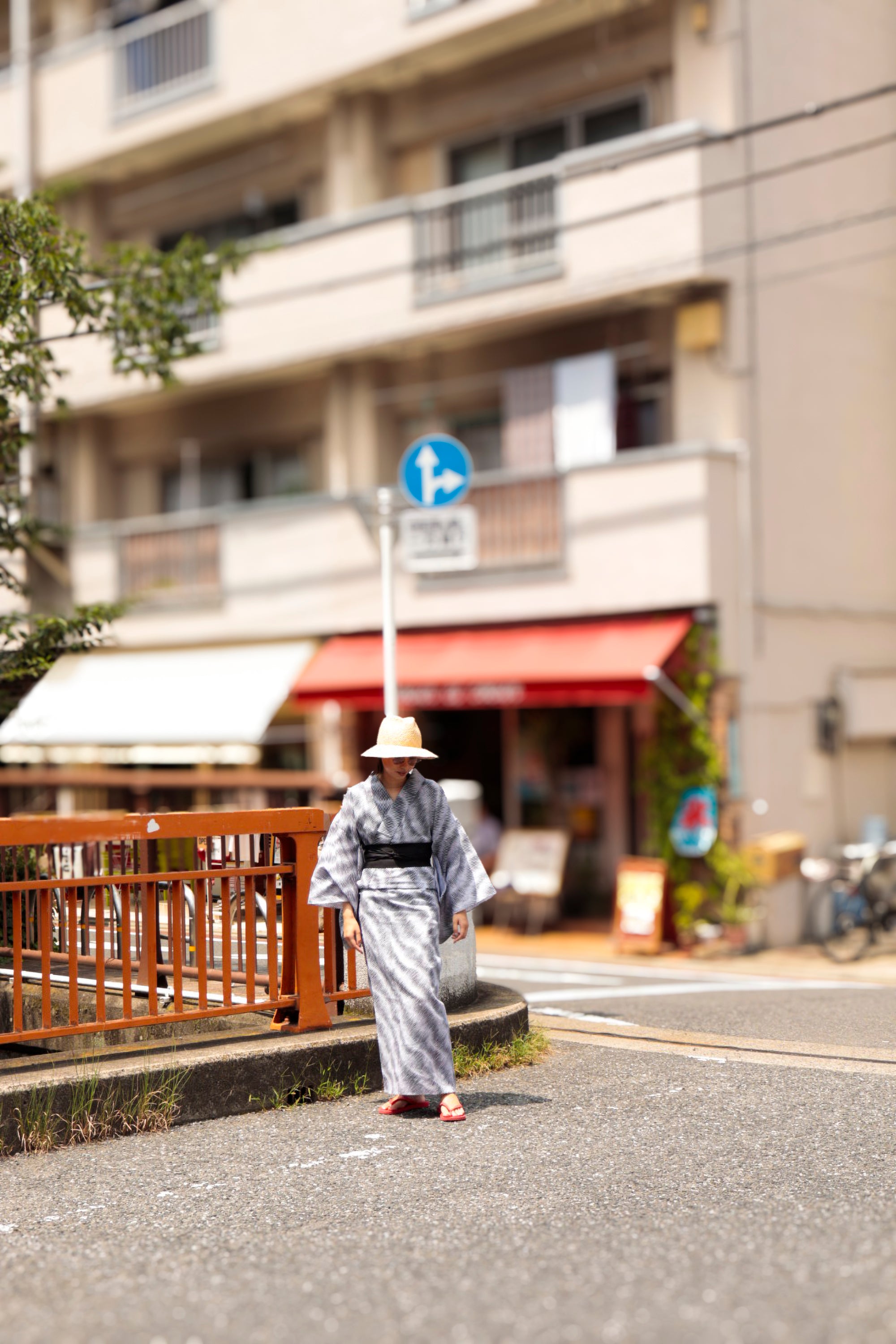 Yukata Sand Pattern Black Nishioka Pencil