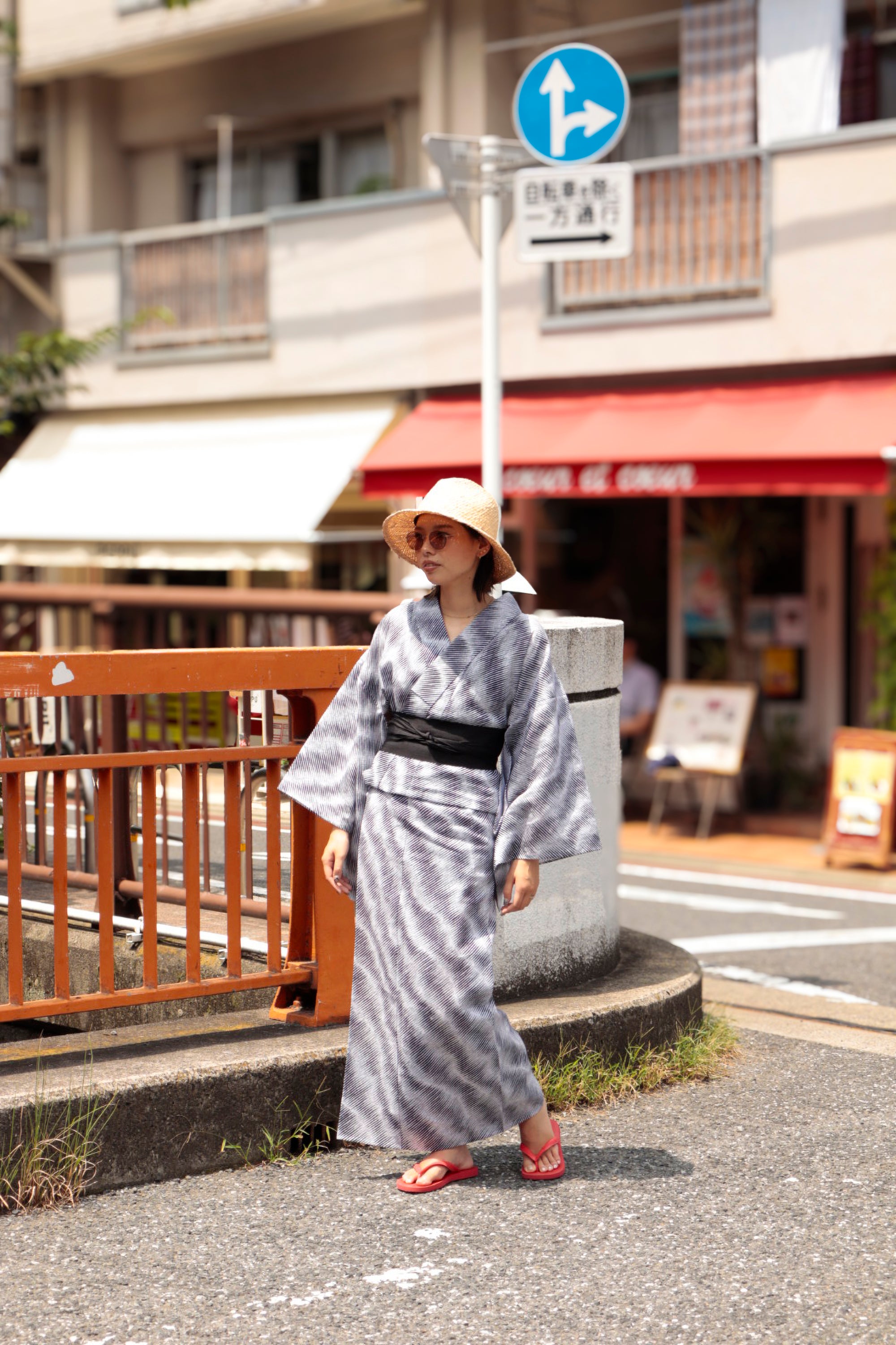 Yukata Sand Pattern Black Nishioka Pencil