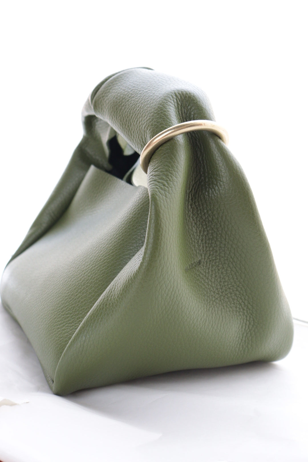 CUBE RING MUFF green tee グリーンティー (MARROW マロー):バッグ